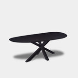 Table en chêne organique - Matrix Wood - Chêne foncé