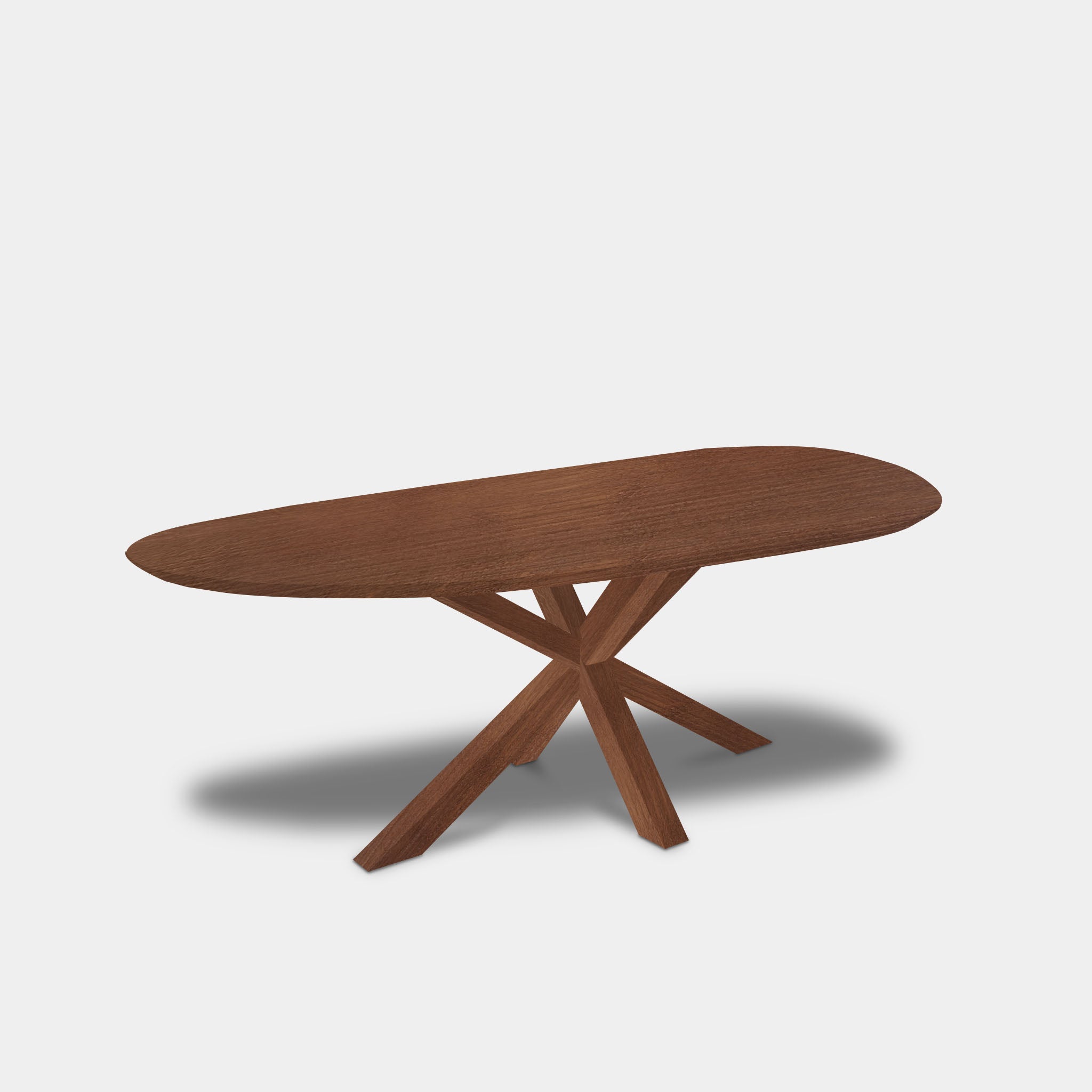 Tafel organisch eikenhout - Matrix Hout - Toscane 102
