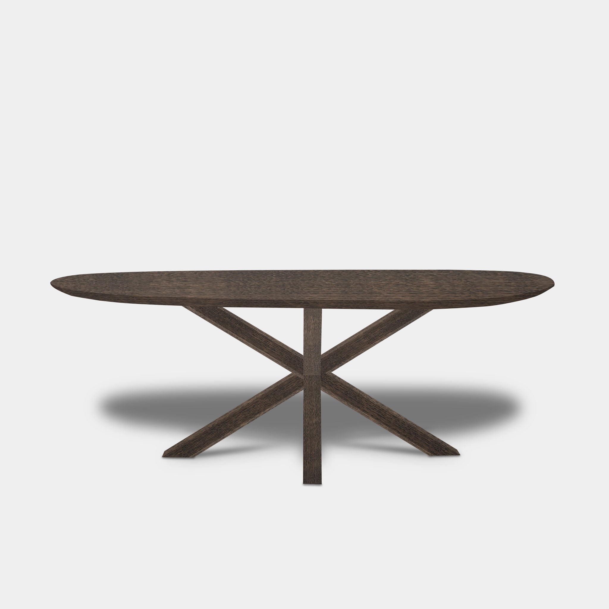 Tafel organisch eikenhout - Matrix Hout - Zand