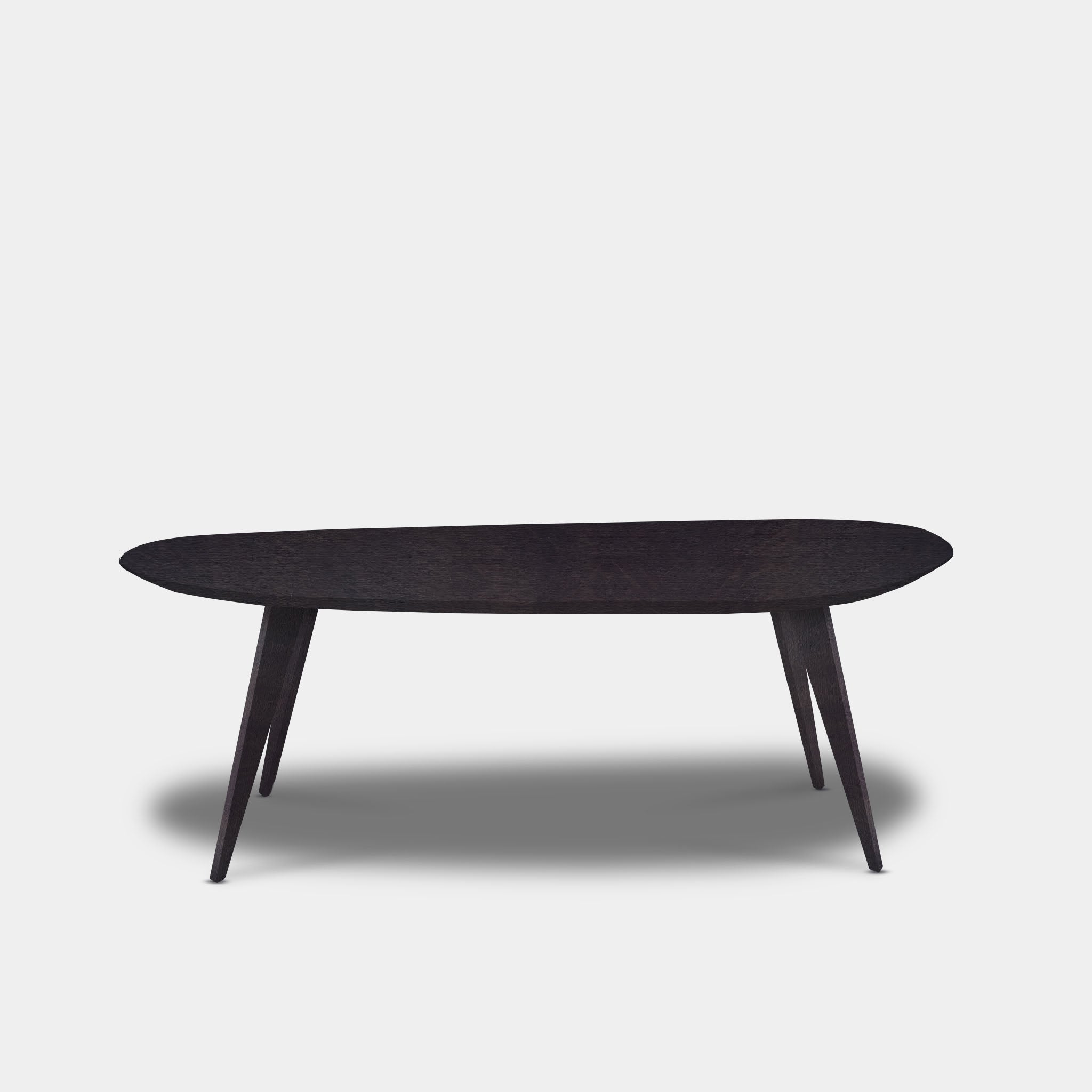Table organic oak - Wood base - Night Glow