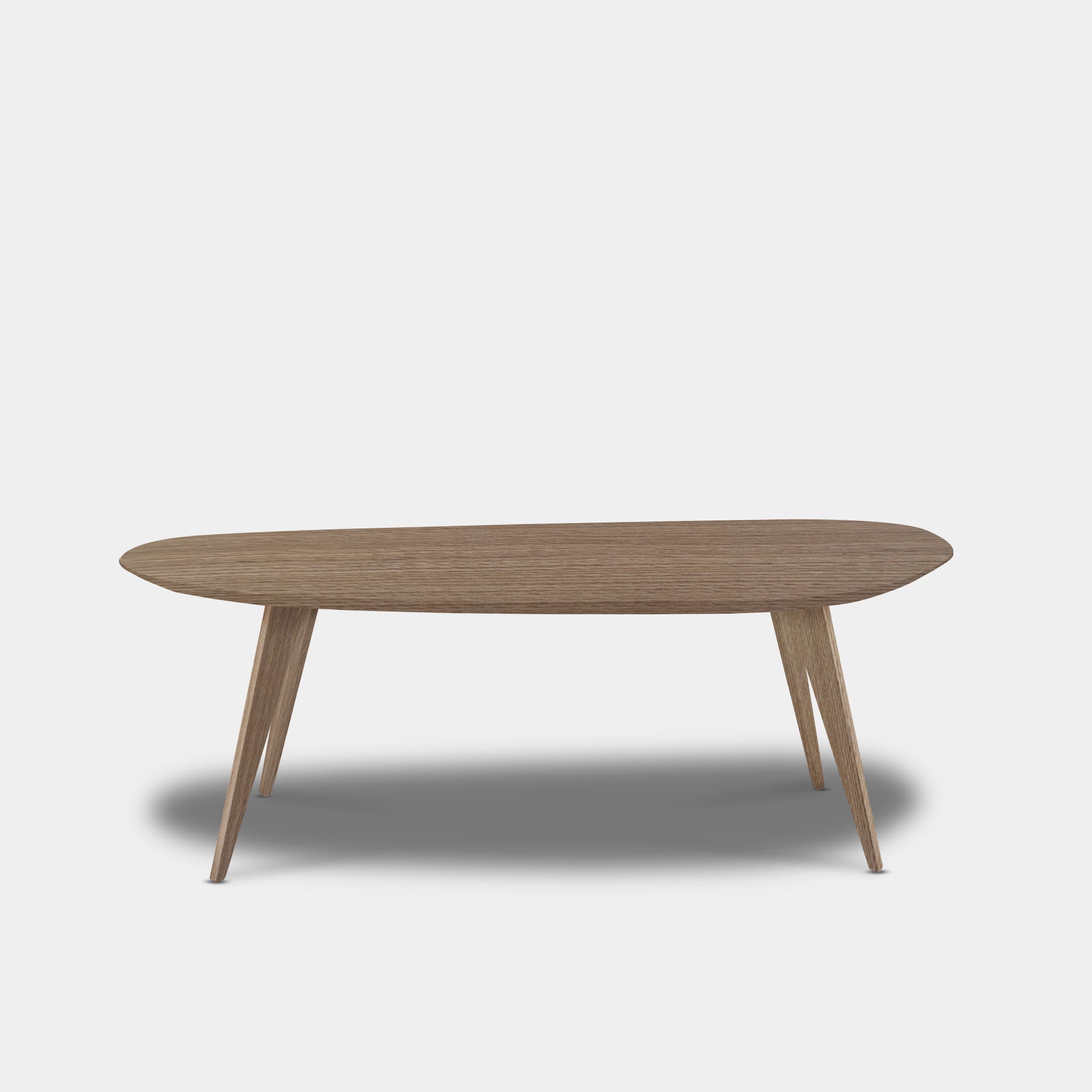 Table en chêne bio - Base en bois - Pura Natura