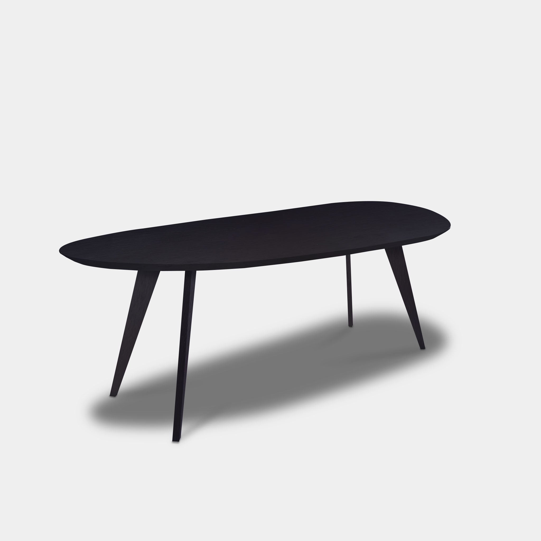 Table organic oak - Wood base - Dark oak