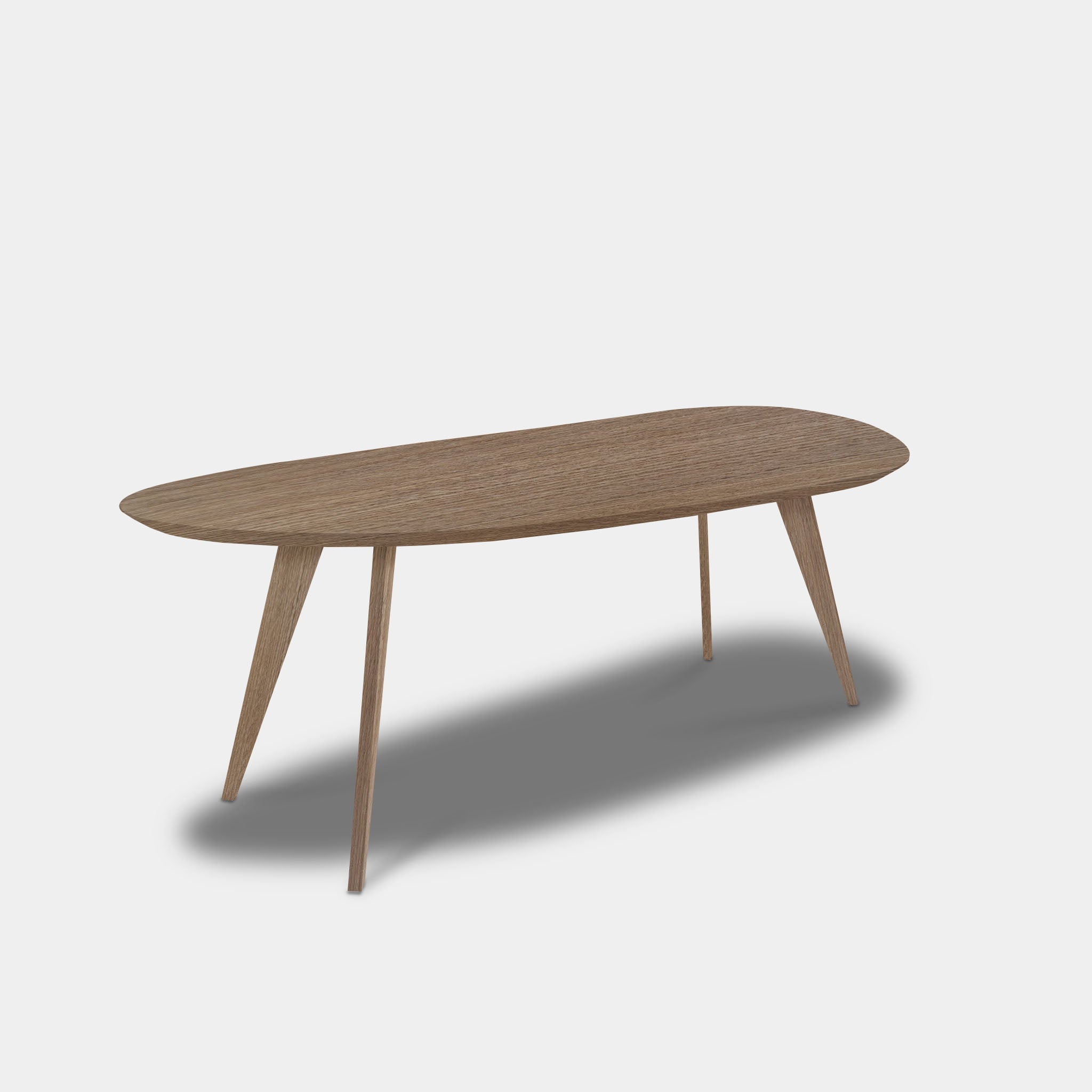 Table en chêne bio - Base en bois - Pura Natura