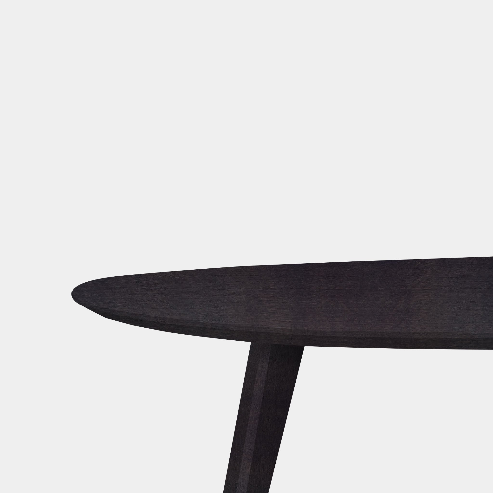 Table organic oak - Wood base - Night Glow