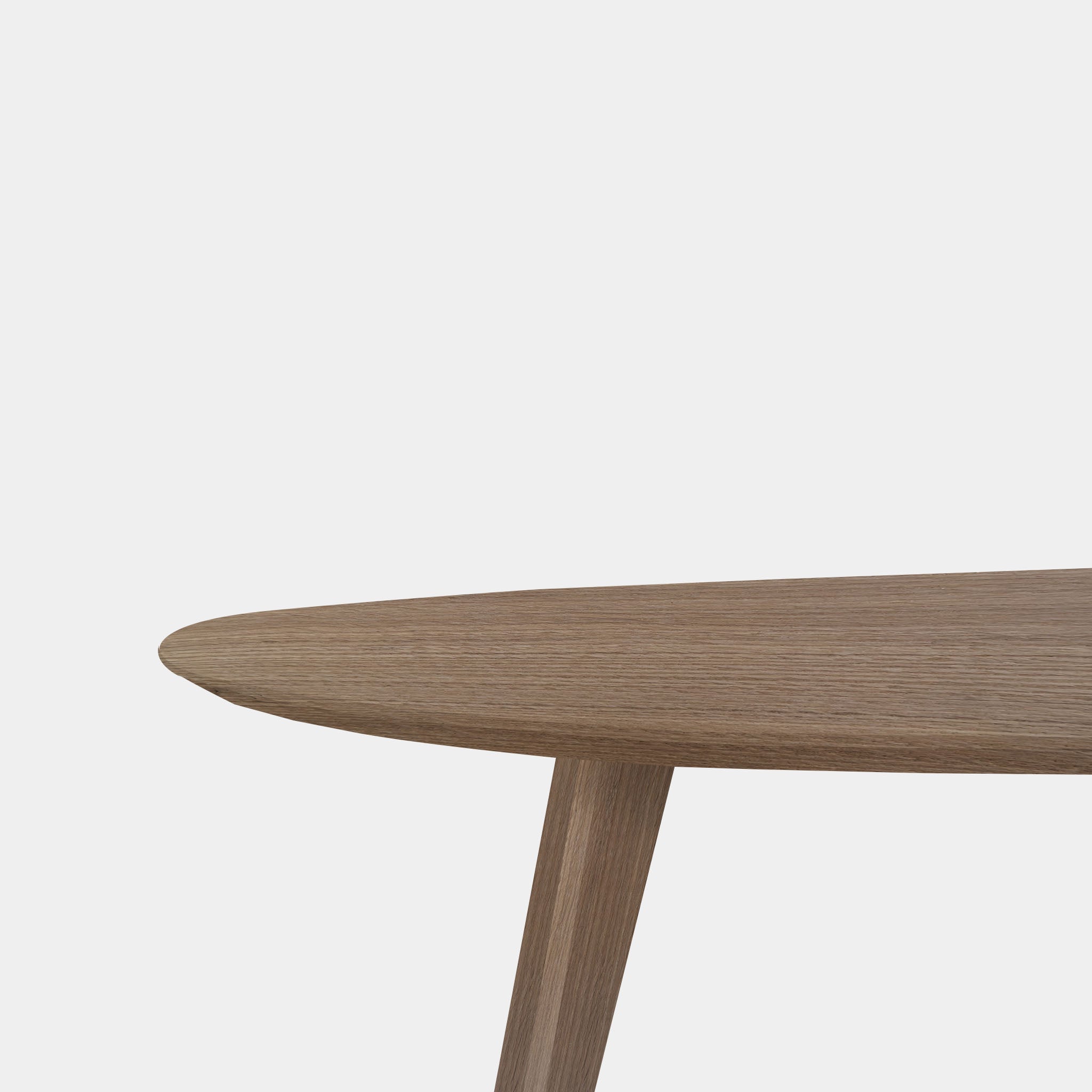 Table en chêne bio - Base en bois - Pura Natura