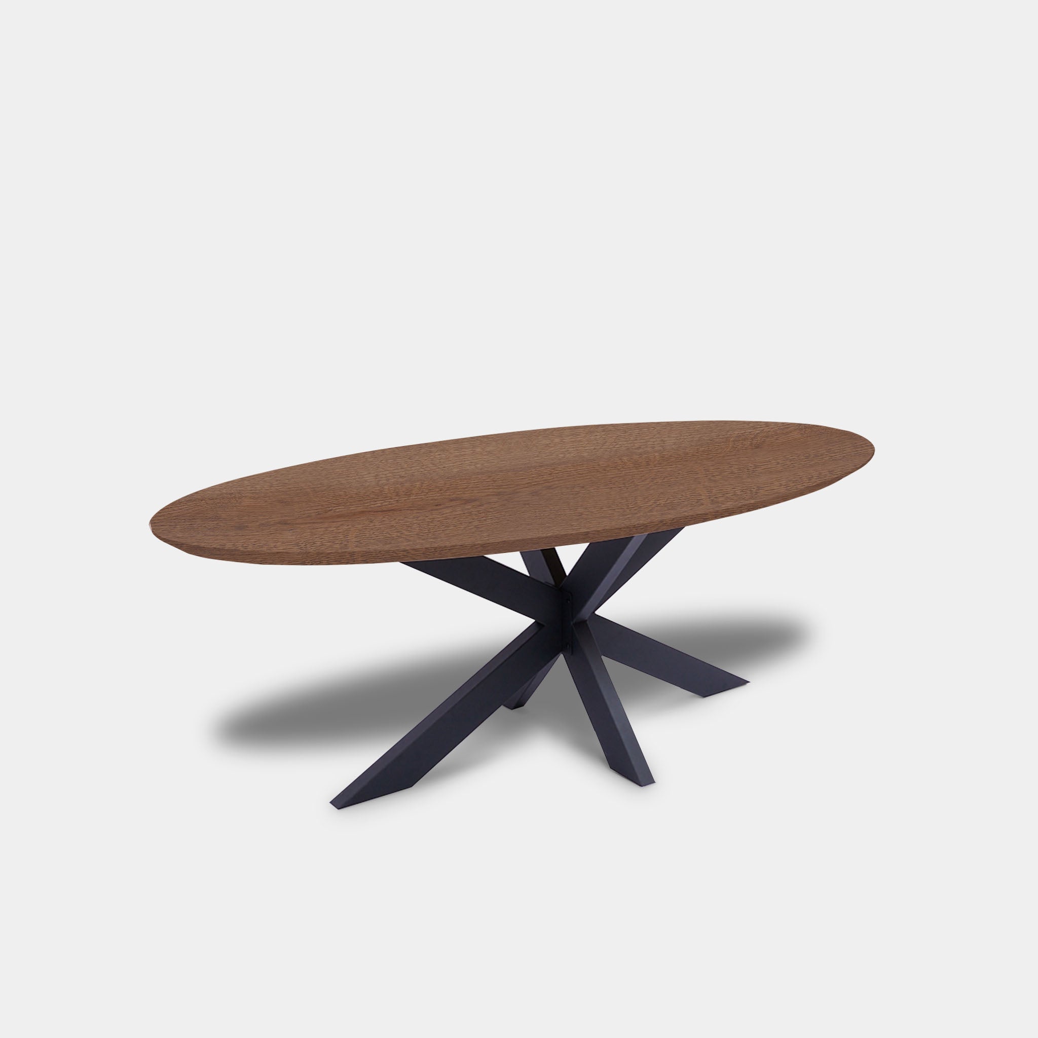 Tafel Ovaal Eikenhout - Matrix - Cinnamon