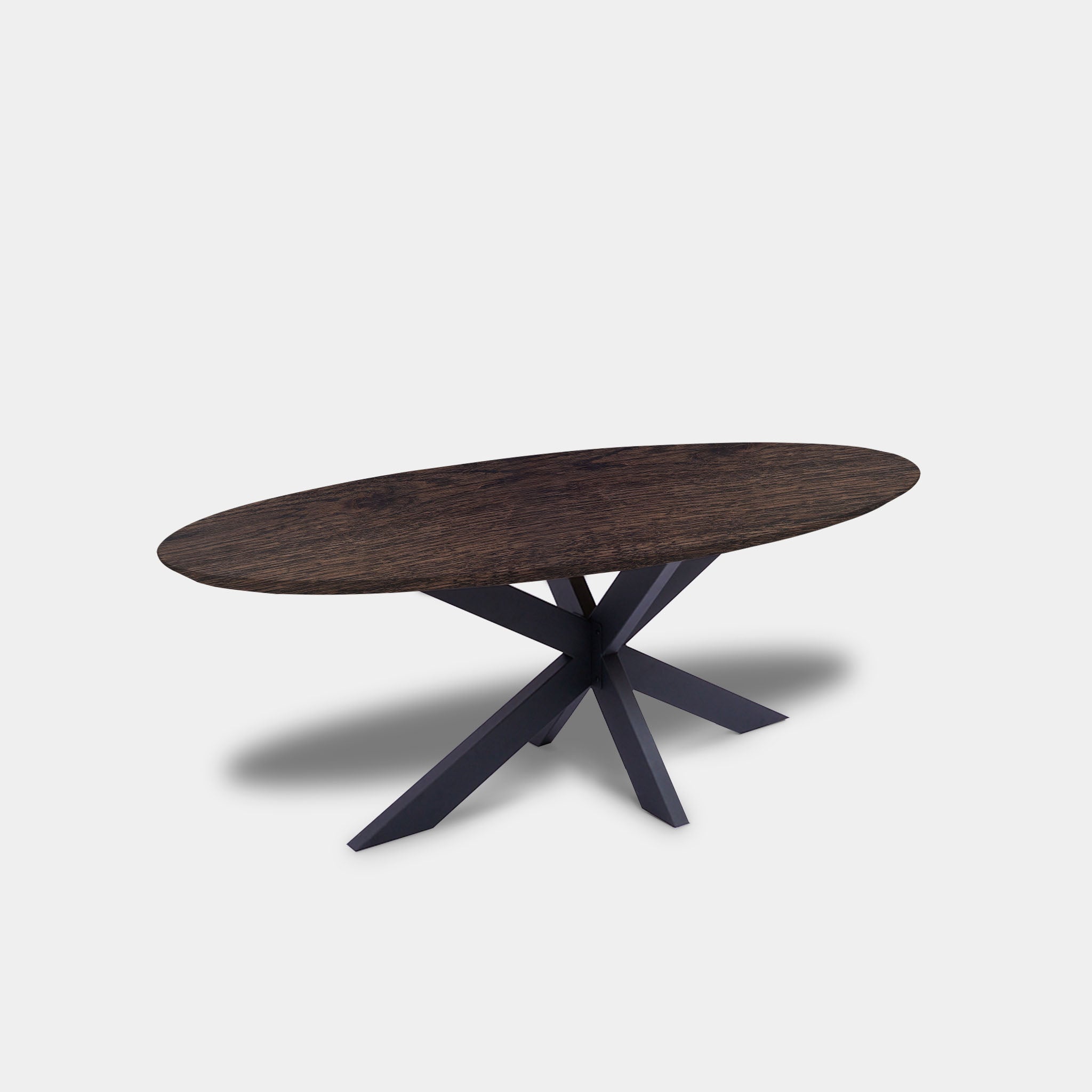 Table Oval Oak - Matrix - Dear Brown