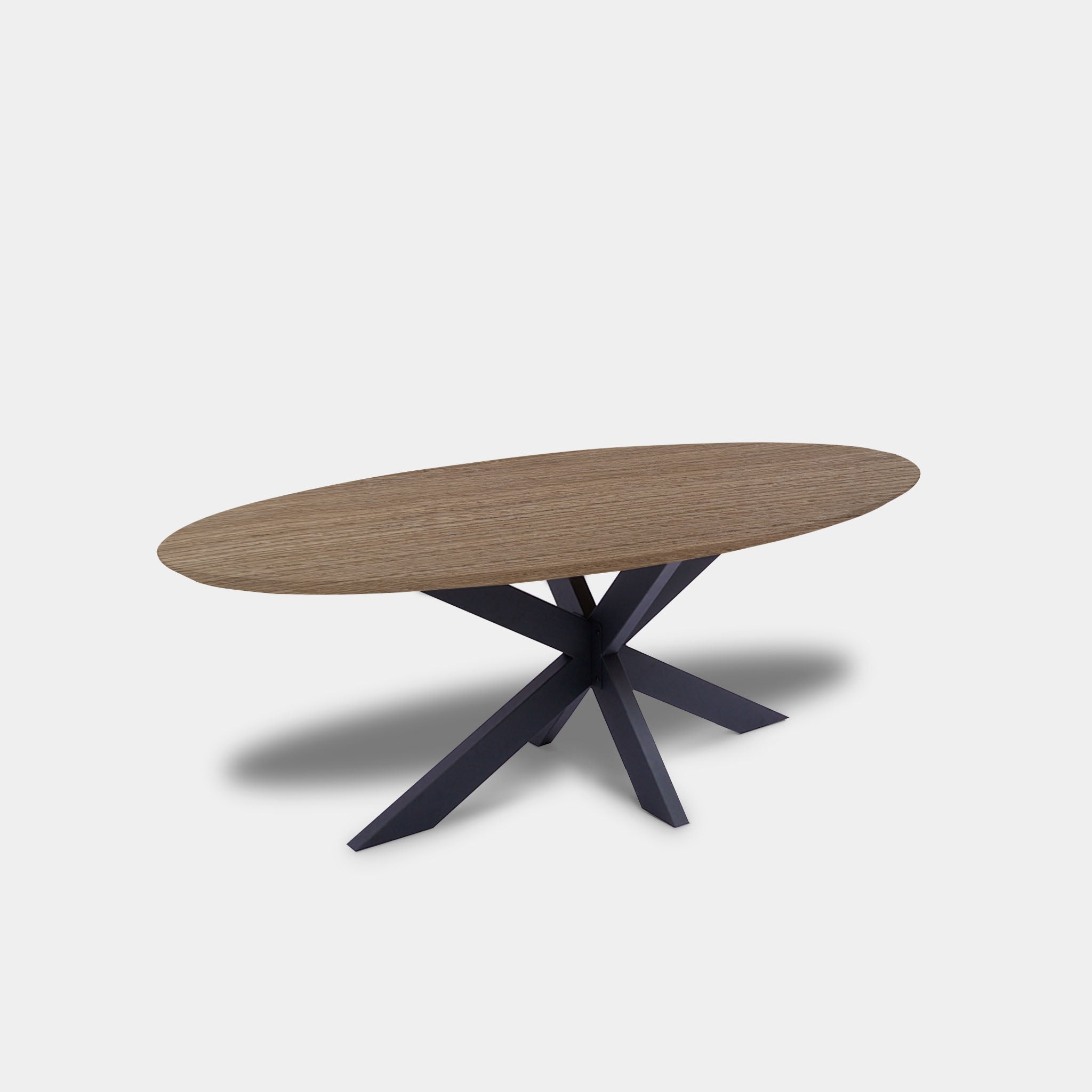 Tafel Ovaal Eikenhout - Matrix - Pura Natura