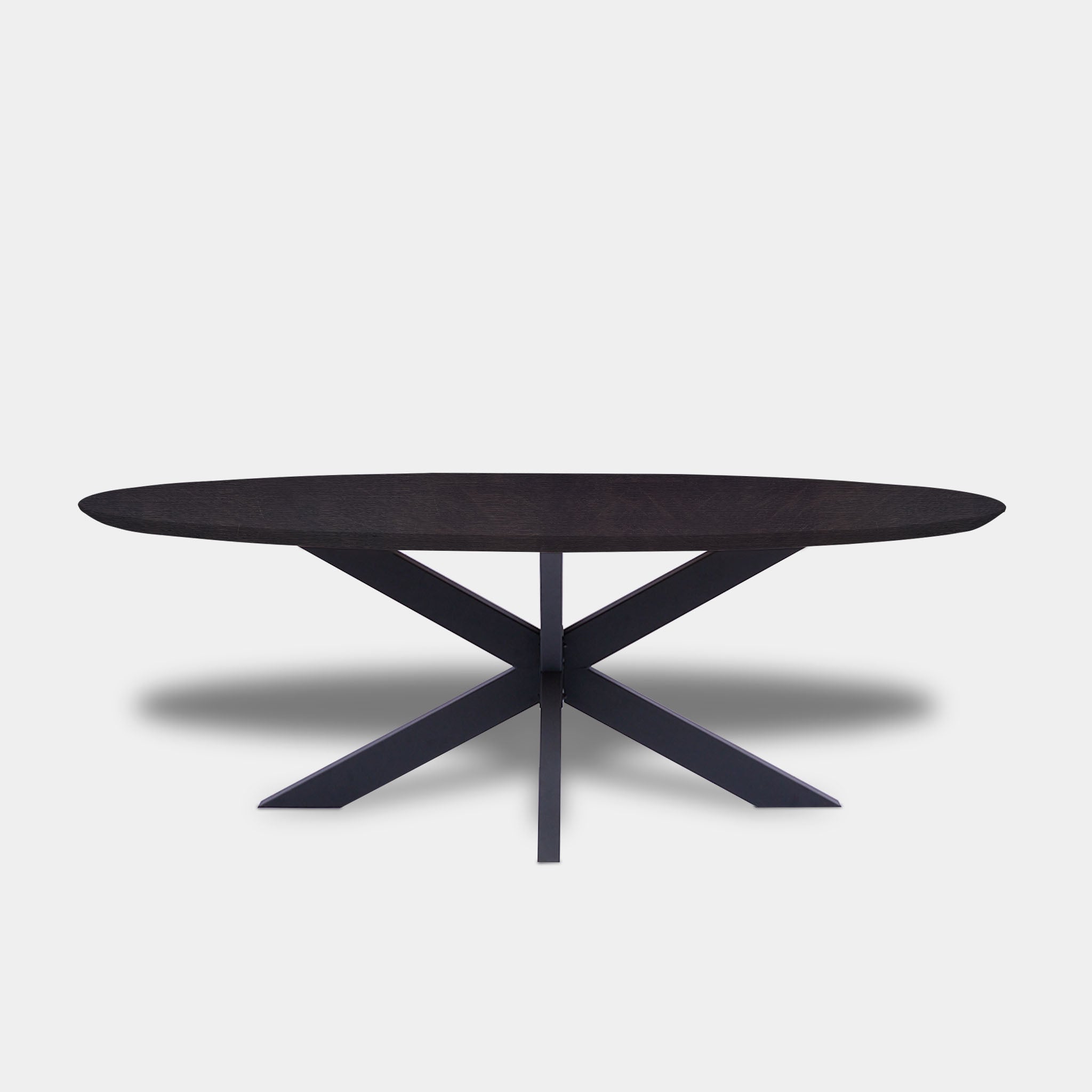 Table Oval Oak - Matrix - Night Glow