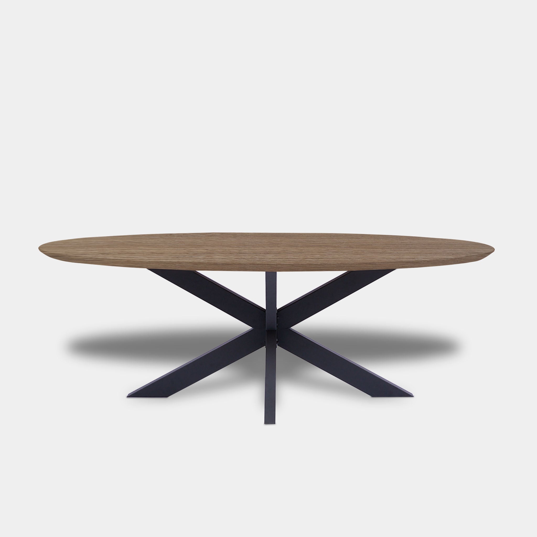 Tafel Ovaal Eikenhout - Matrix - Pura Natura