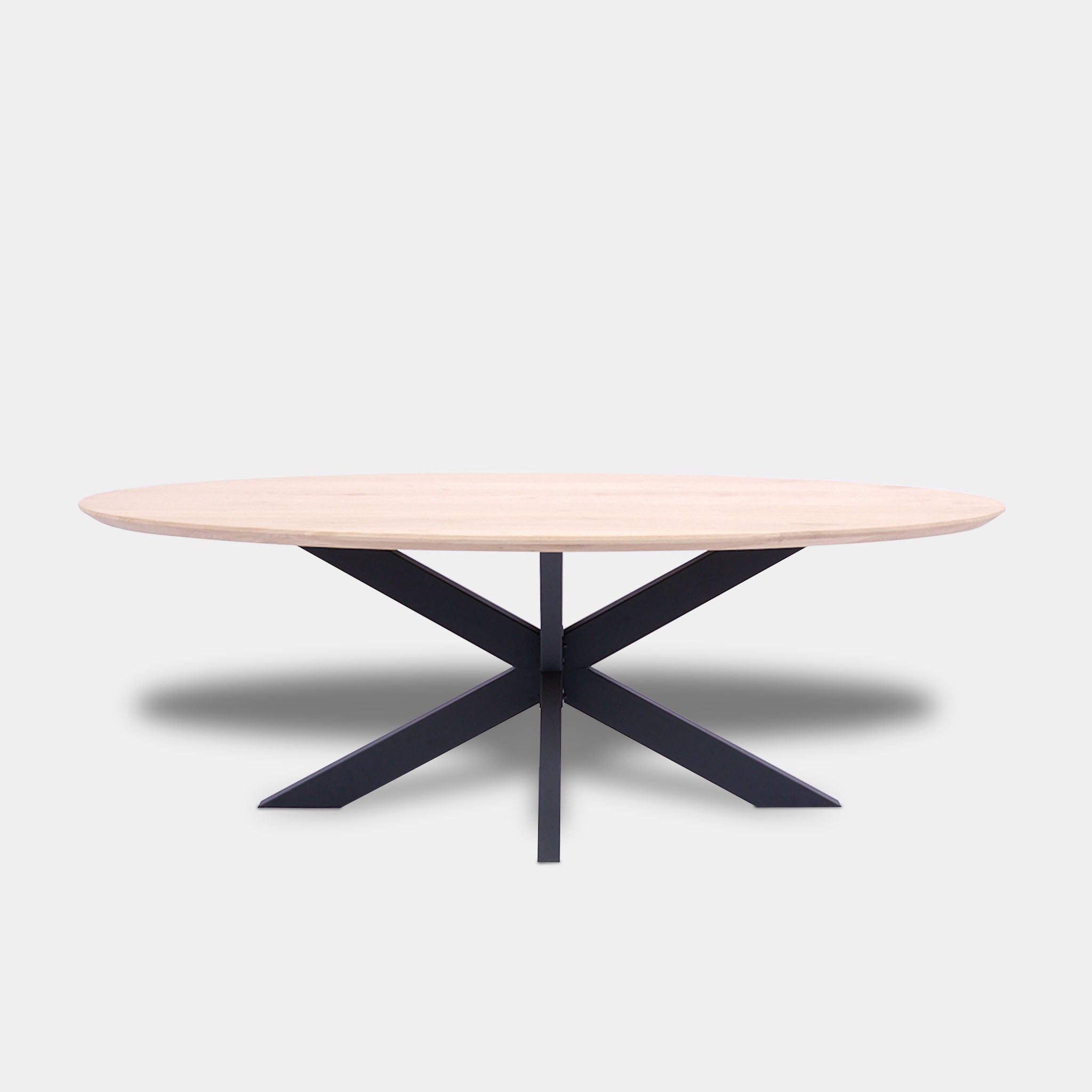 Tafel Ovaal Eikenhout - Matrix - Onbehandeld