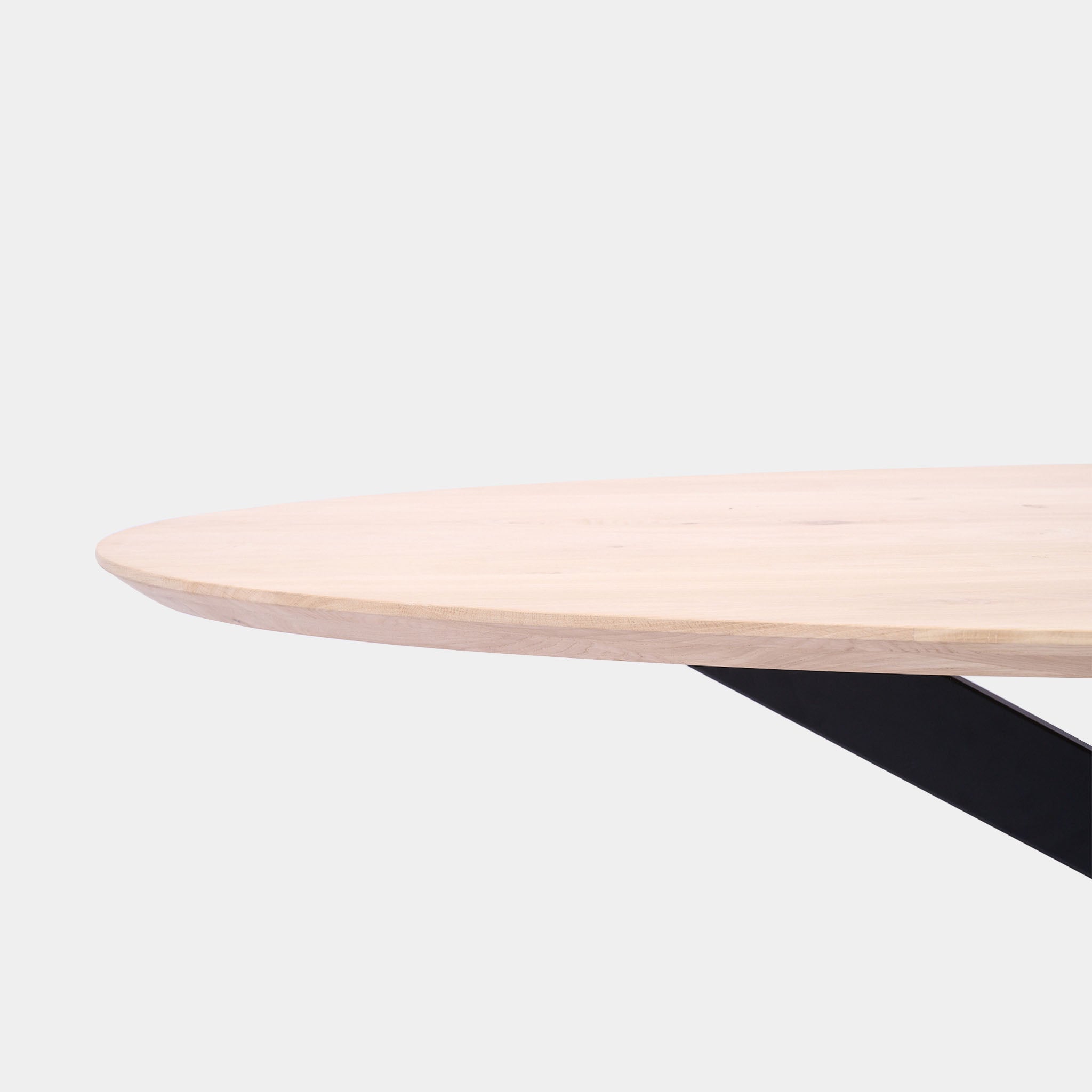 Tafel Ovaal Eikenhout - Matrix - Onbehandeld