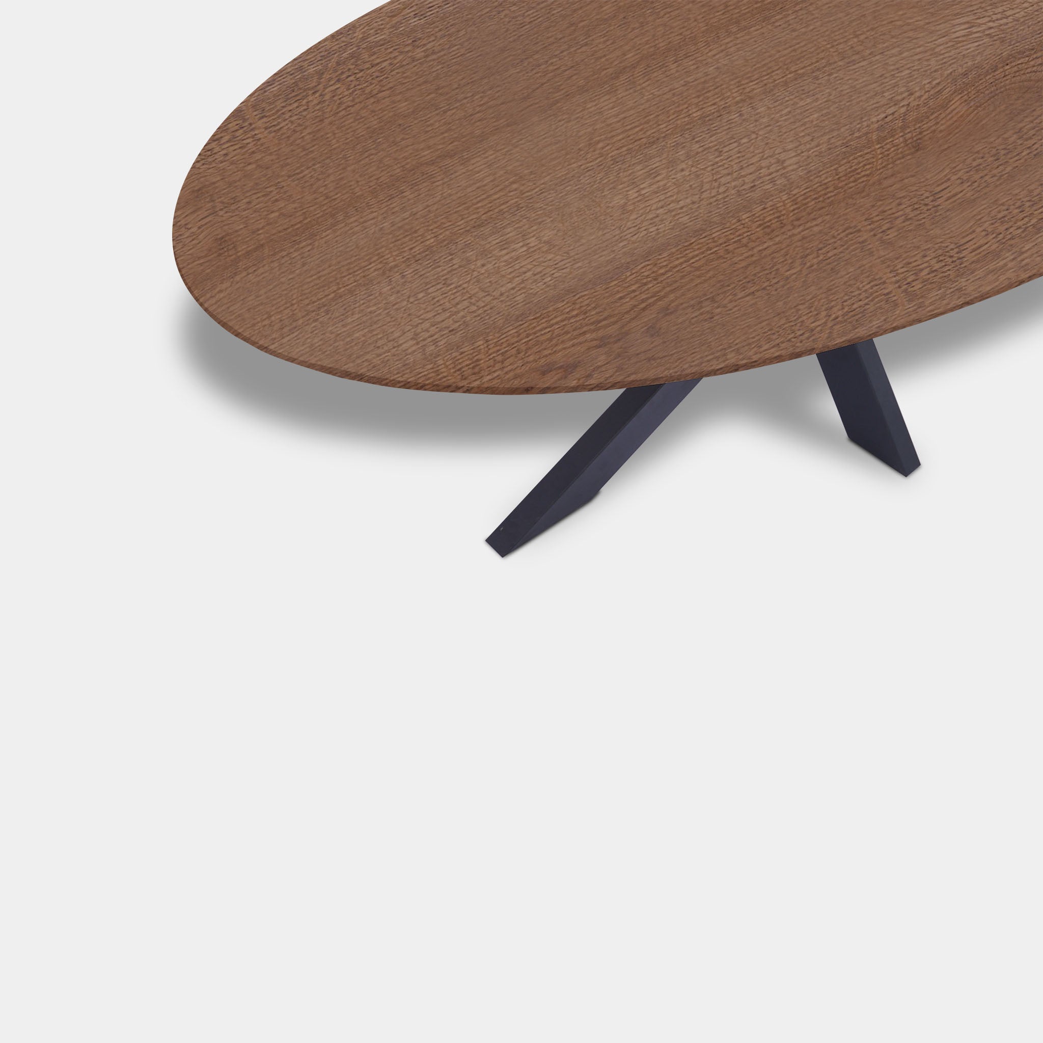 Tafel Ovaal Eikenhout - Matrix - Cinnamon
