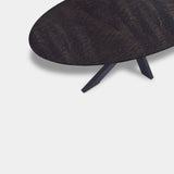 Tafel Ovaal Eikenhout - Matrix - Dark Grey