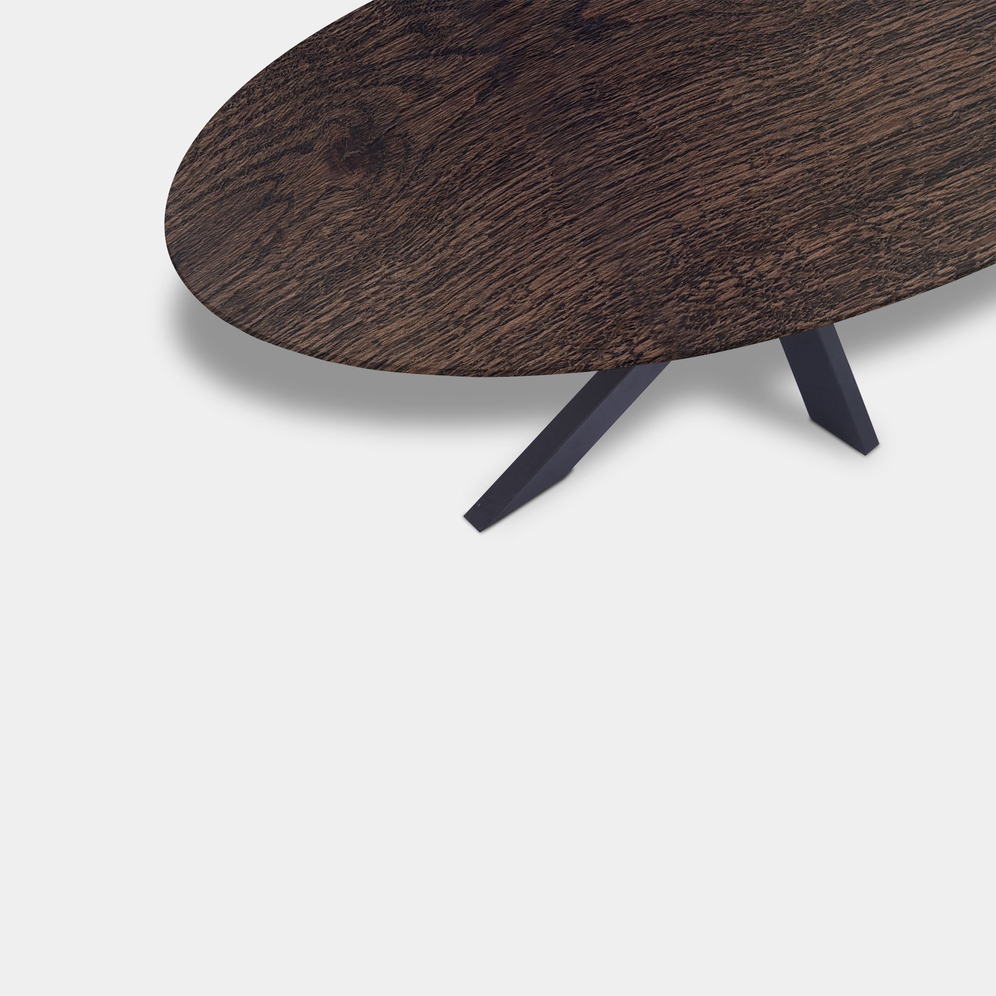 Table Oval Oak - Matrix - Dear Brown