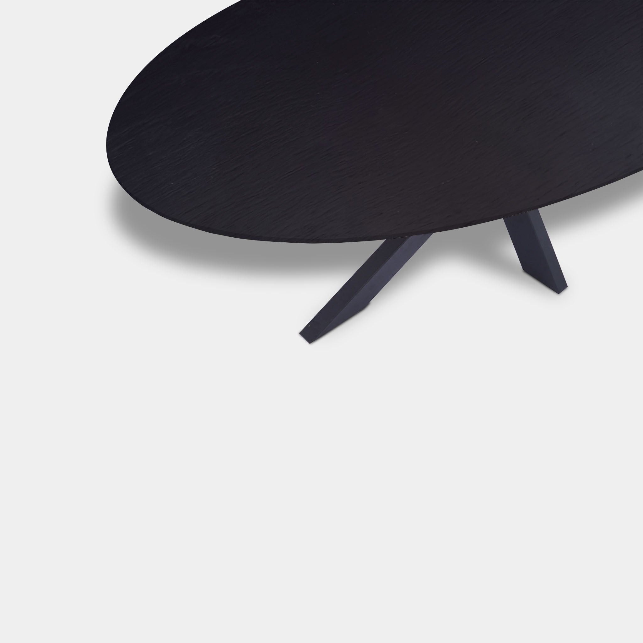 Tafel Ovaal Eikenhout - Matrix XL - Donker Eiken