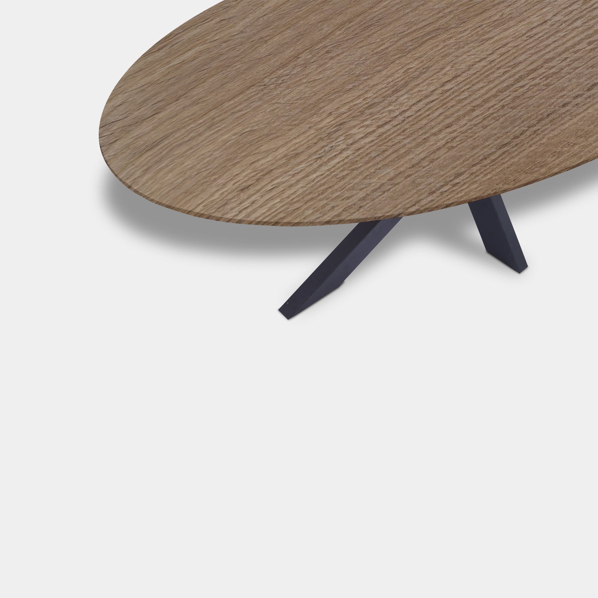 Tafel Ovaal Eikenhout - Matrix - Pura Natura