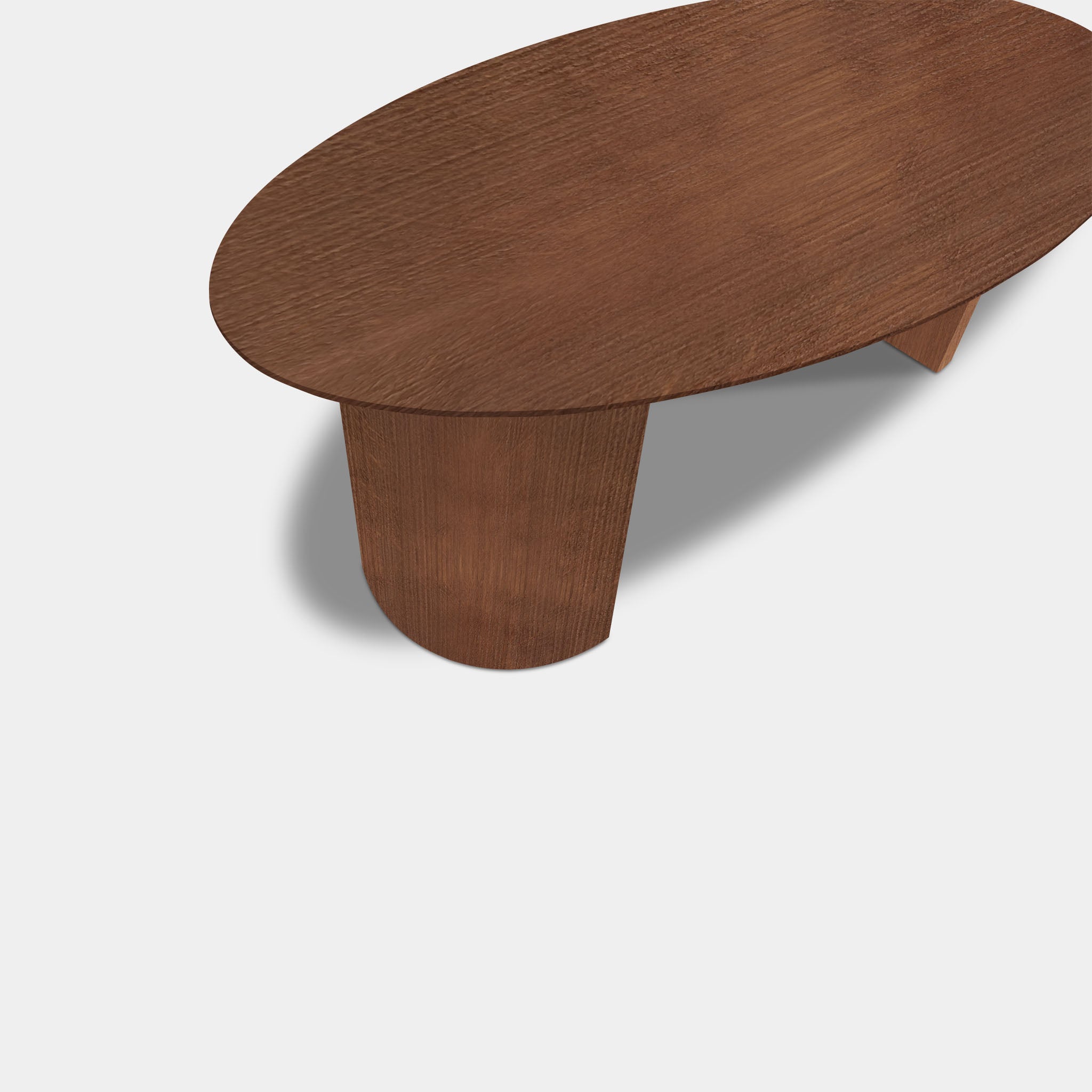 Table Oval Oak - Half Round - Tuscany 102