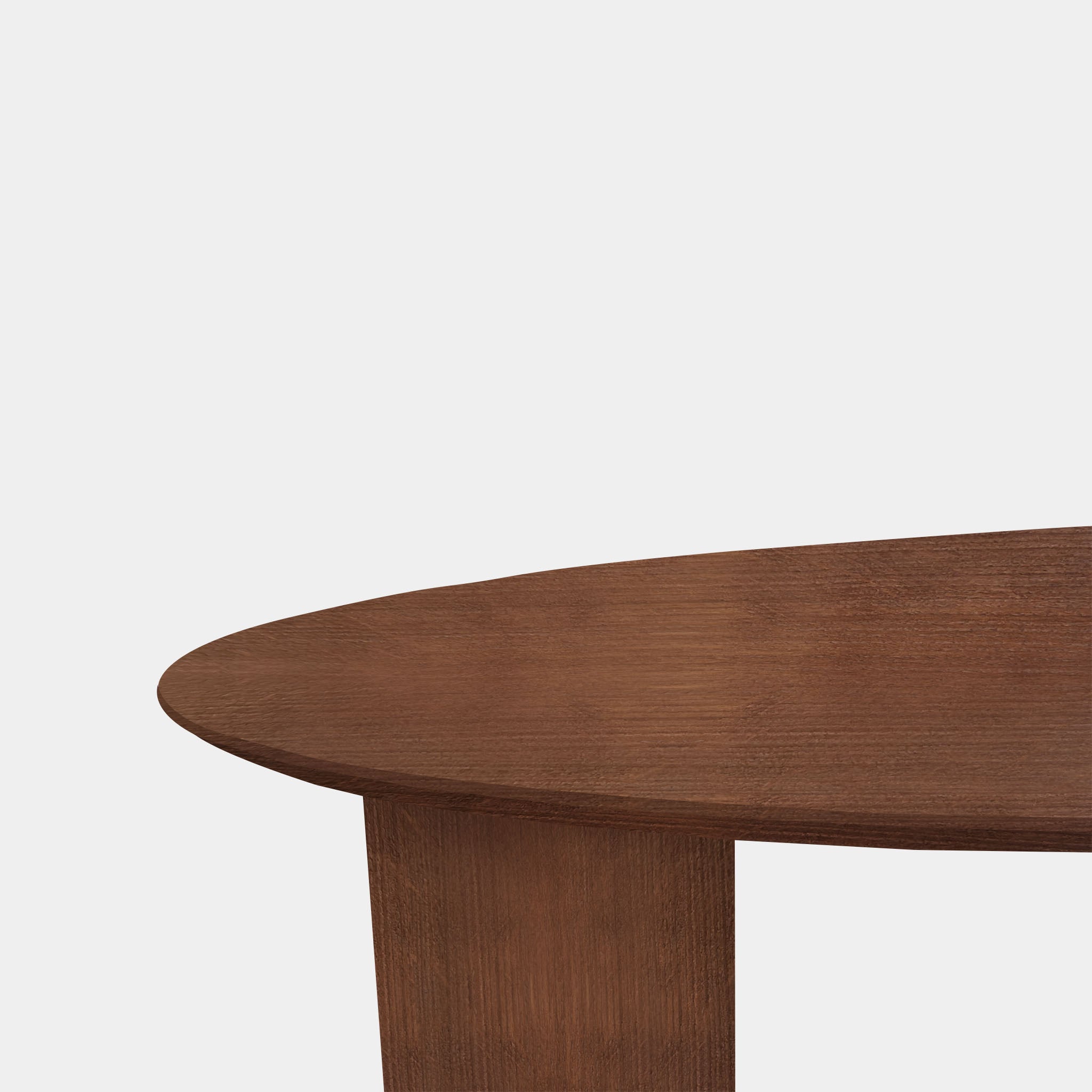 Table Oval Oak - Half Round - Tuscany 102