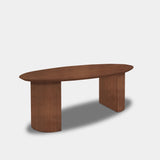 Table Oval Oak - Half Round - Tuscany 102