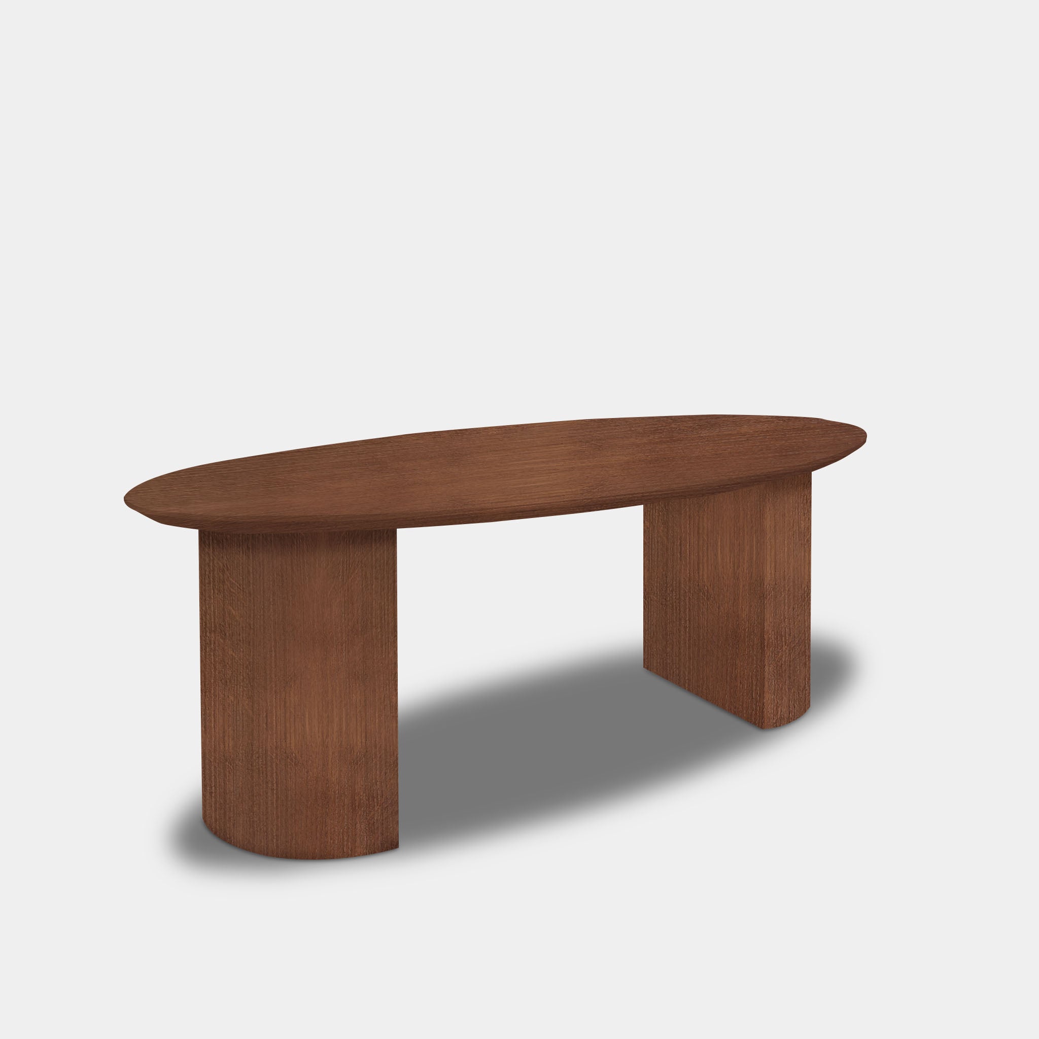Table Oval Oak - Half Round - Tuscany 102