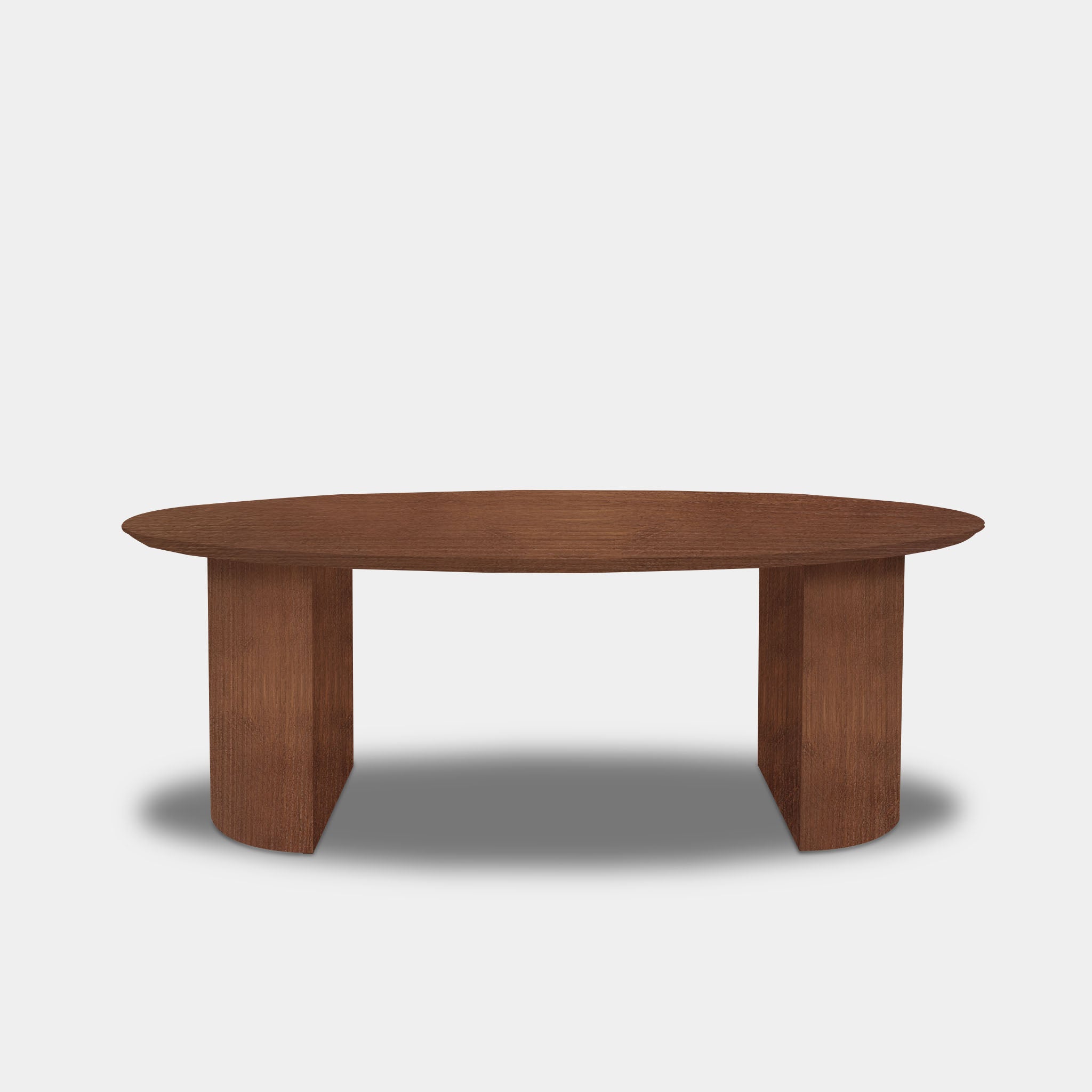 Table Oval Oak - Half Round - Tuscany 102