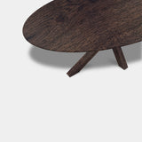 Tafel Ovaal Eikenhout - Matrix Hout - Dear Brown