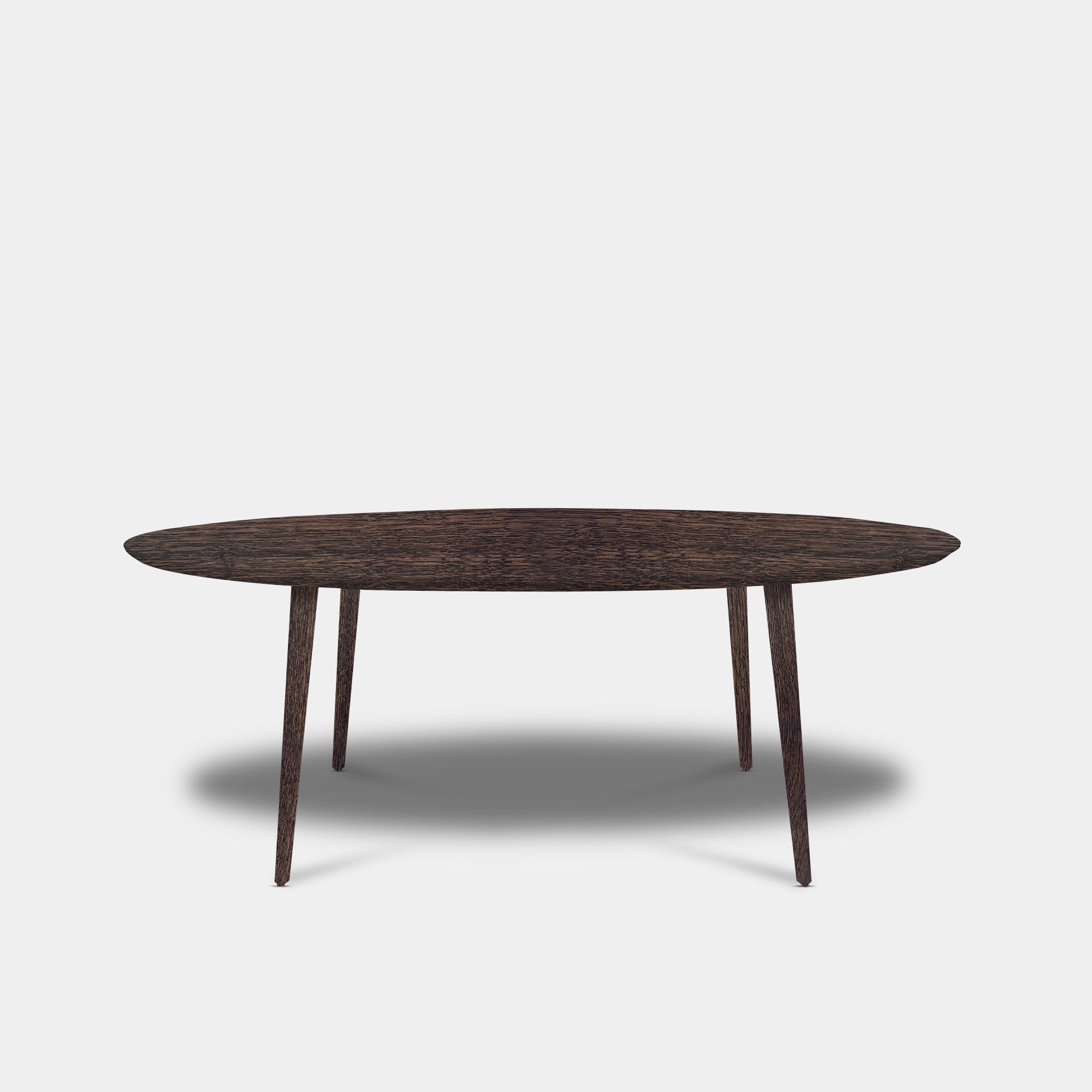 Tafel Ovaal Eikenhout - Konisch - Dear Brown