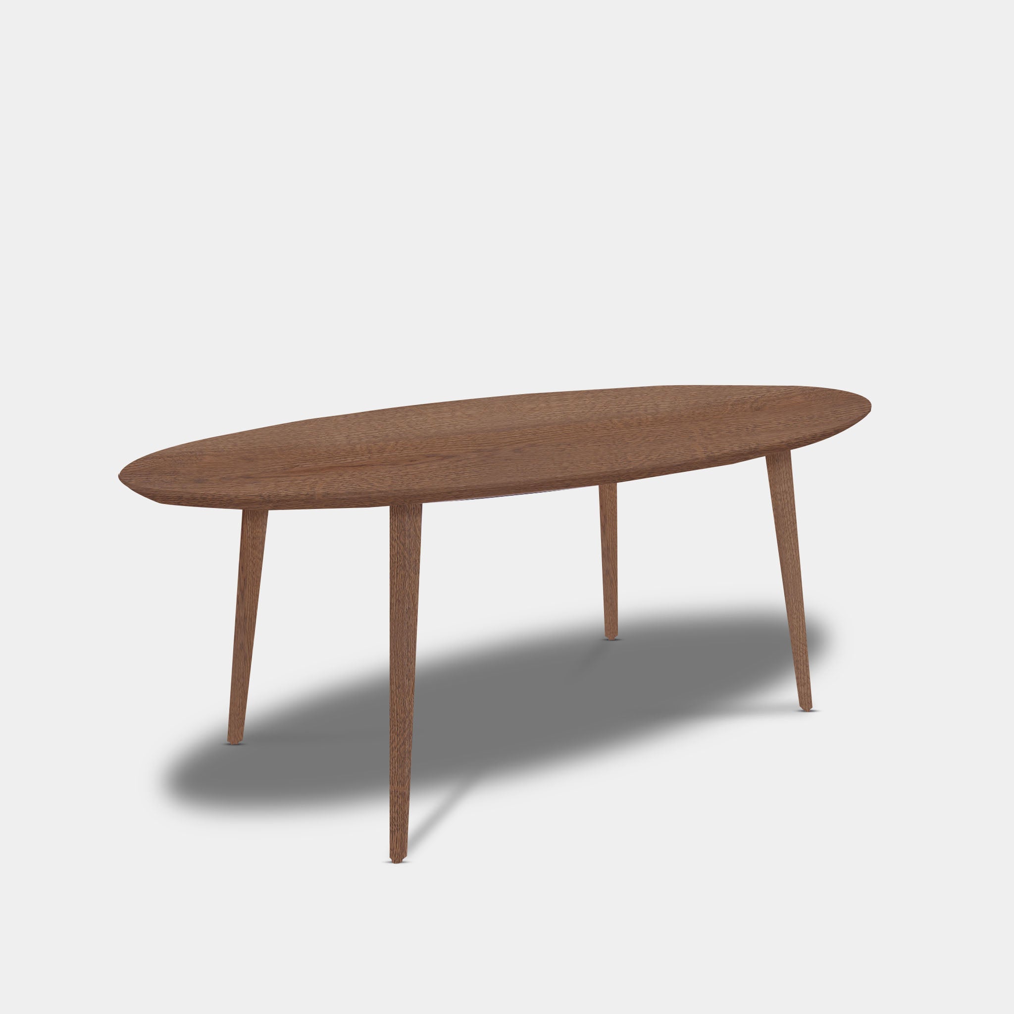 Table Oval Oak - Conical - Cinnamon