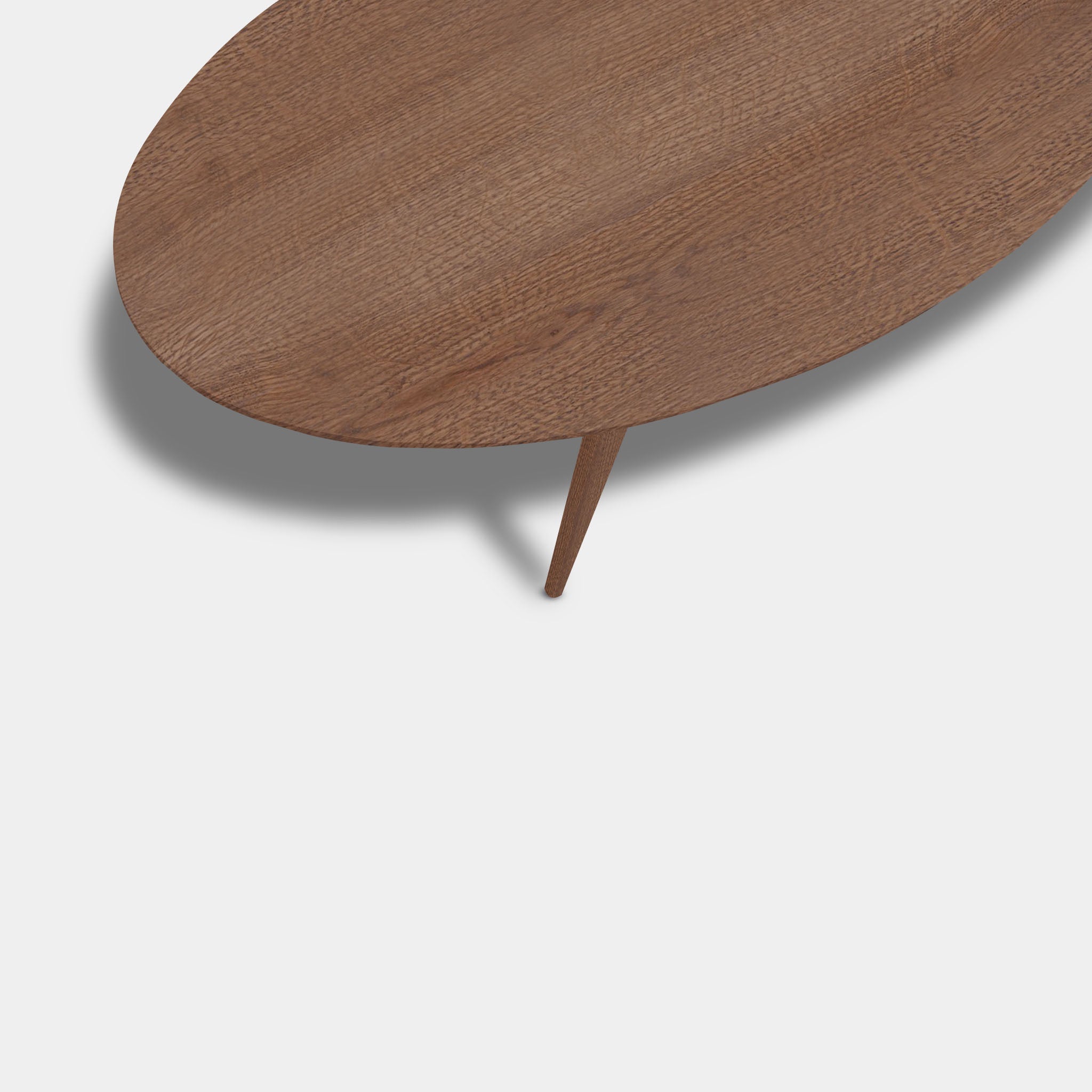 Table Oval Oak - Conical - Cinnamon