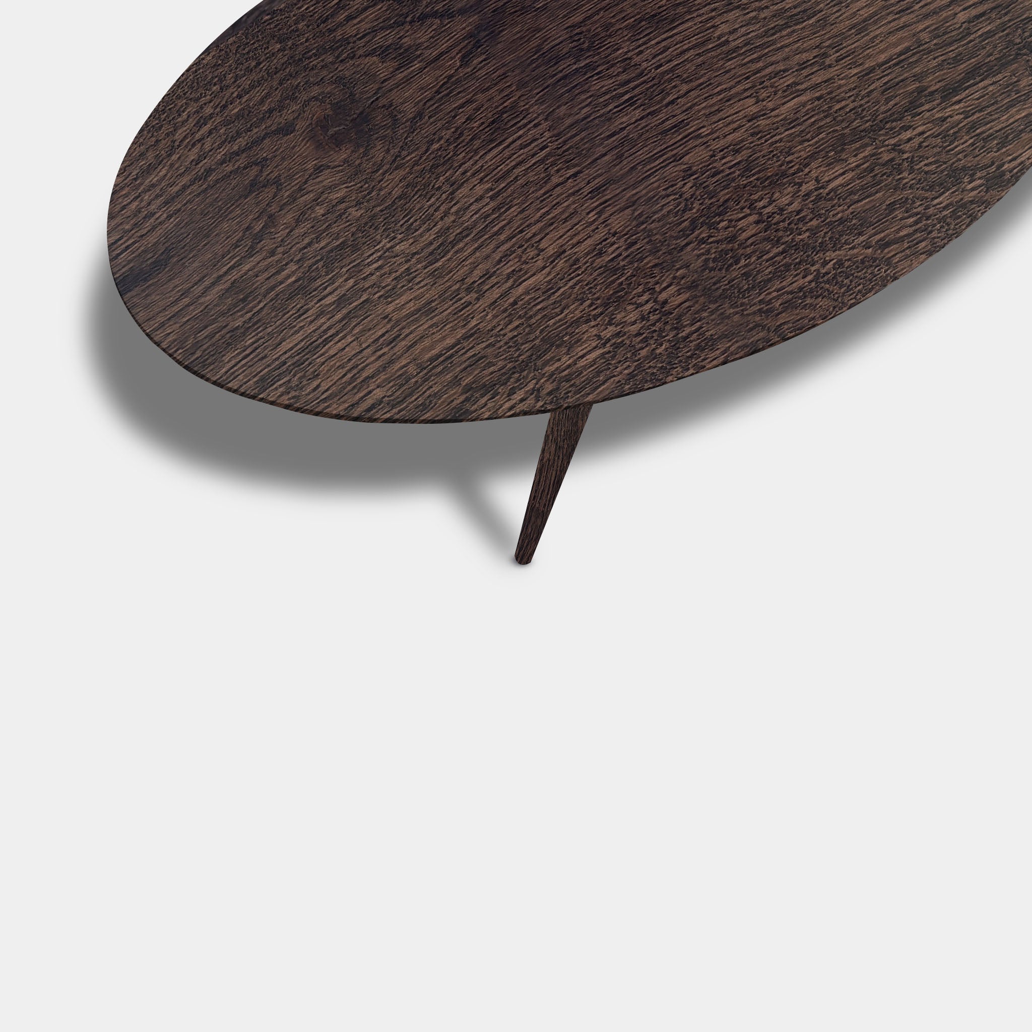 Tafel Ovaal Eikenhout - Konisch - Dear Brown
