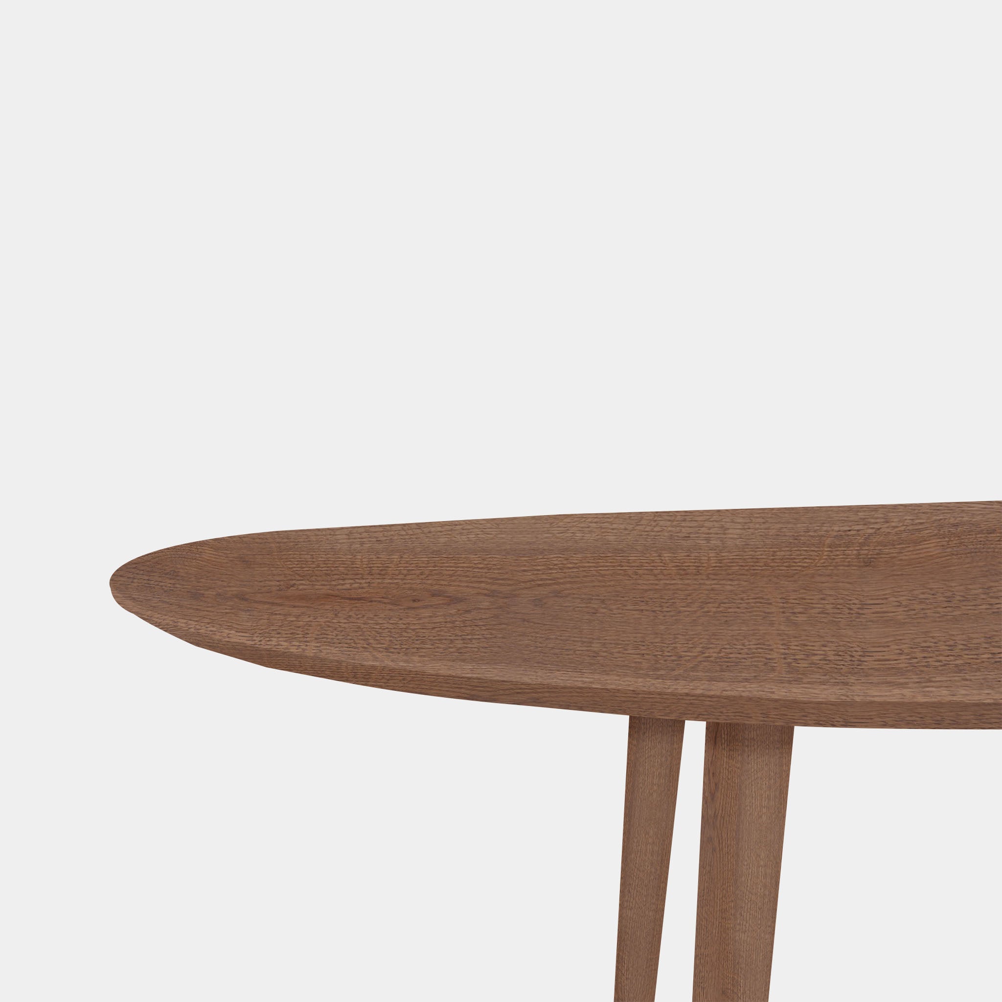 Table Oval Oak - Conical - Cinnamon
