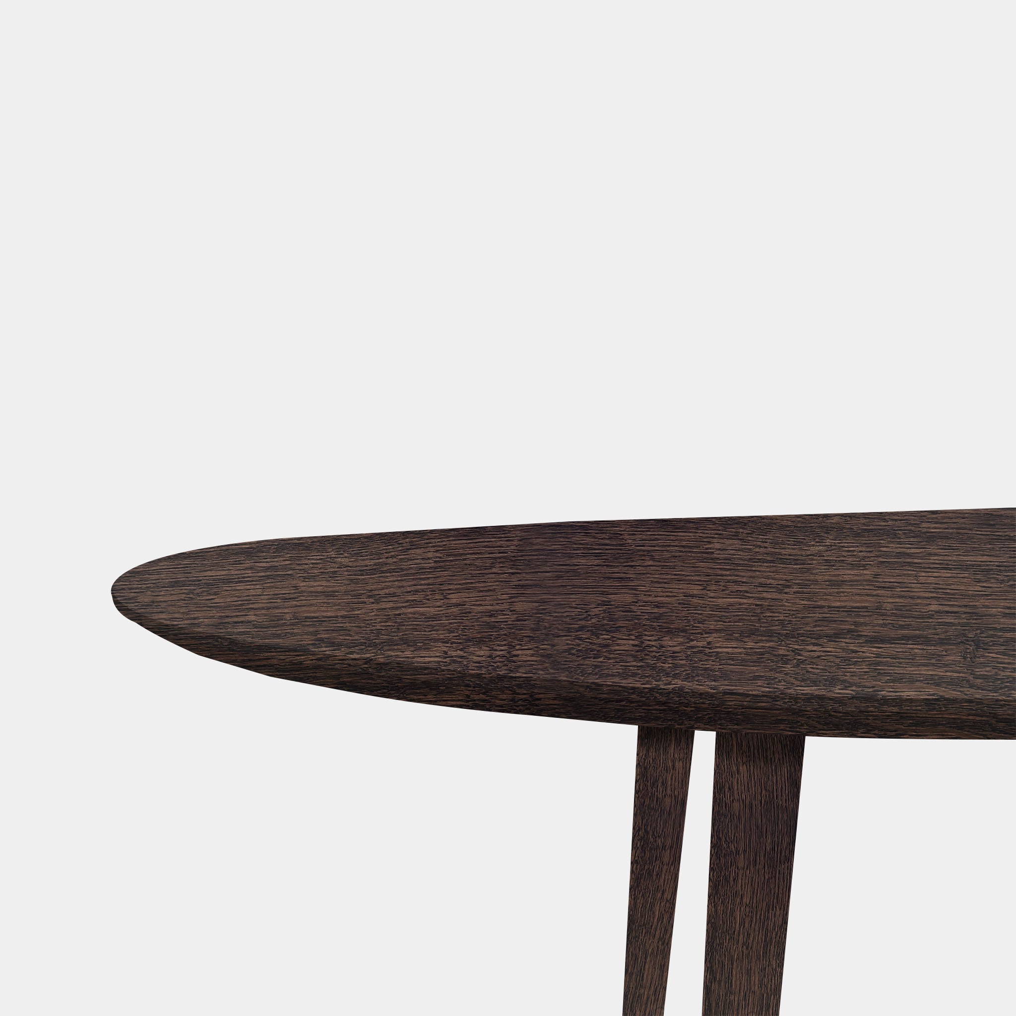 Tafel Ovaal Eikenhout - Konisch - Dear Brown