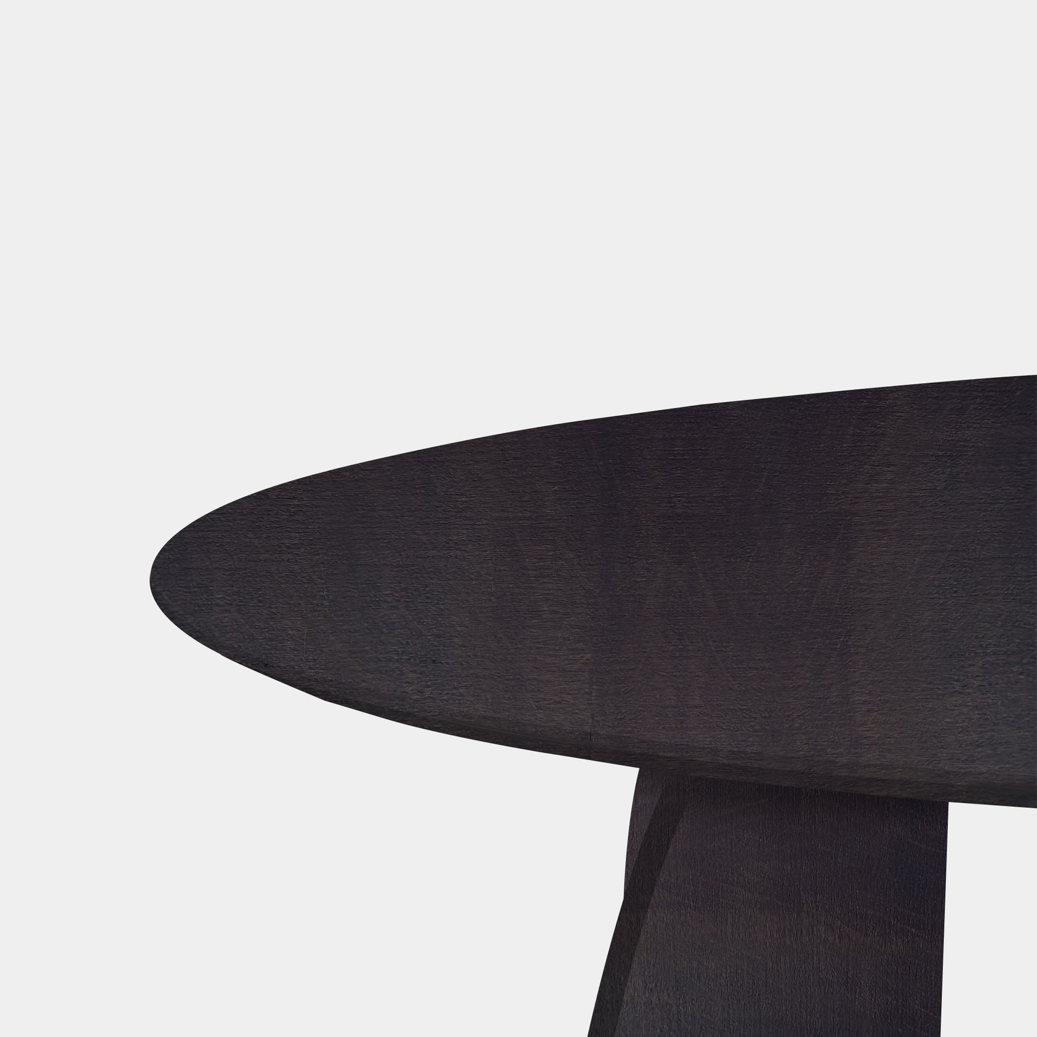 Table Oval Oak - Set Triangle - Night Glow