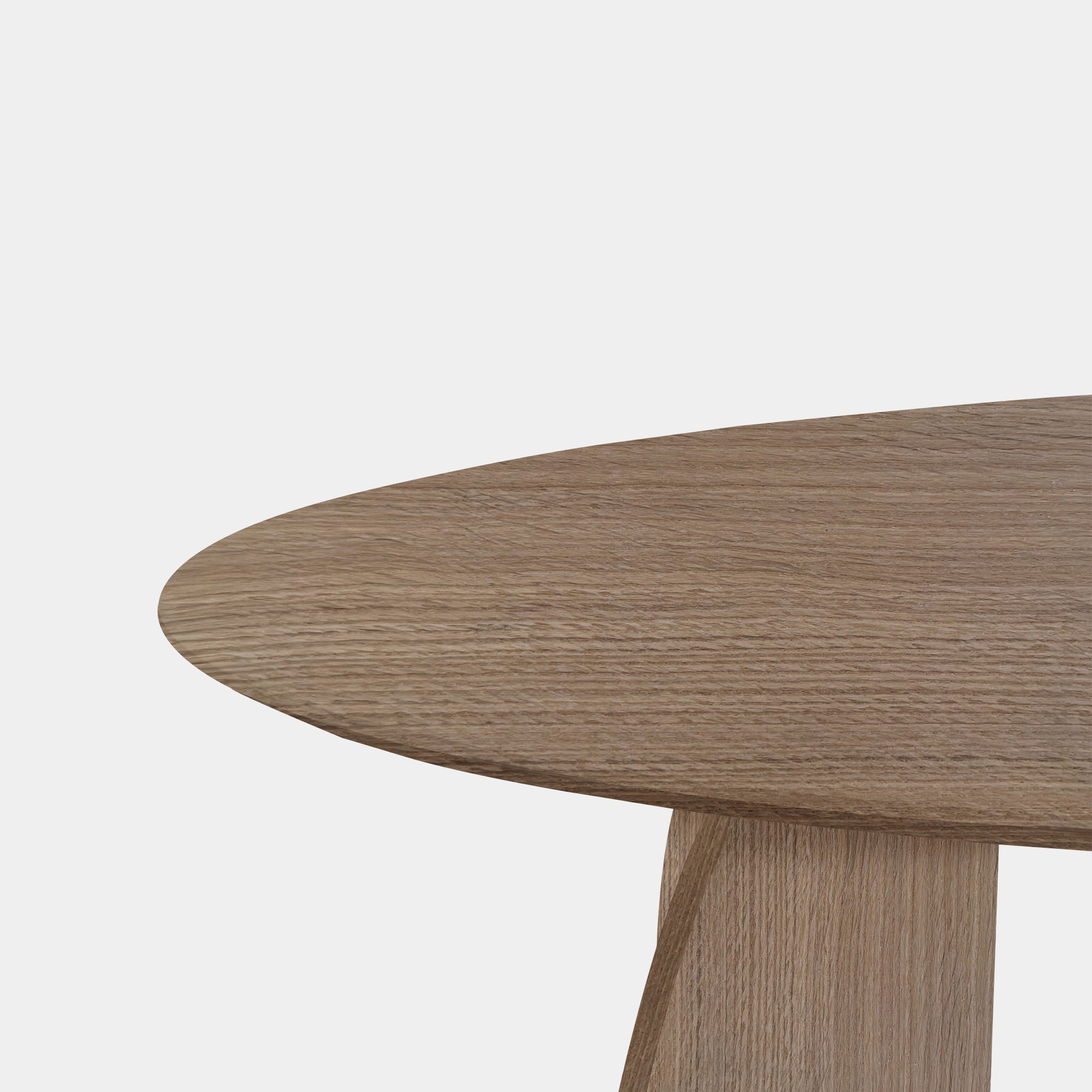 Table Oval Oak - Set Triangle - Pura Natura