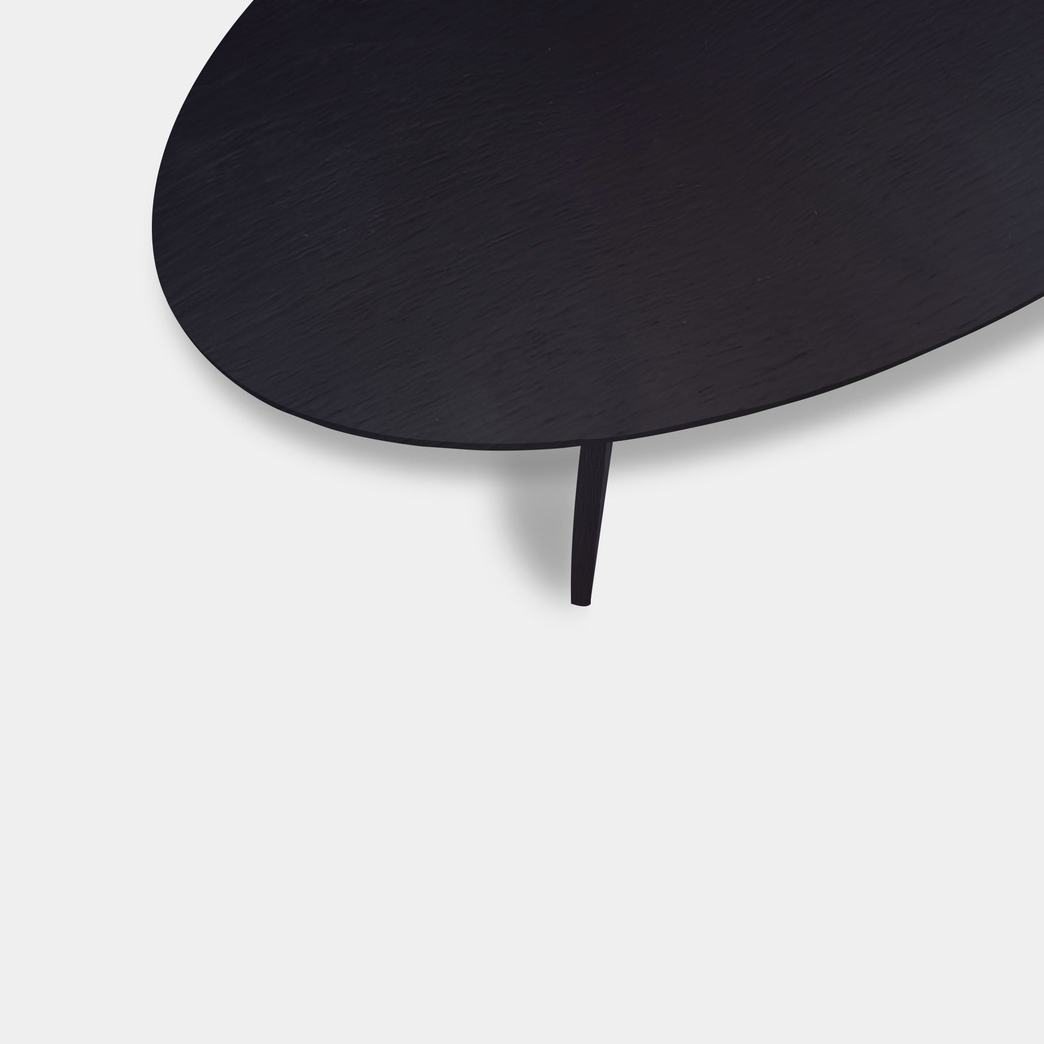 Tafel Ovaal Eikenhout - Set Driehoek - Donker Eiken