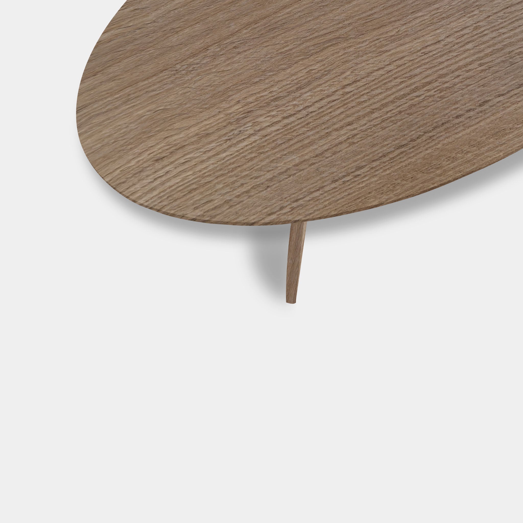 Table Oval Oak - Set Triangle - Pura Natura