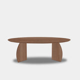 Tafel Ovaal Eikenhout - Set Driehoek - Cinnamon