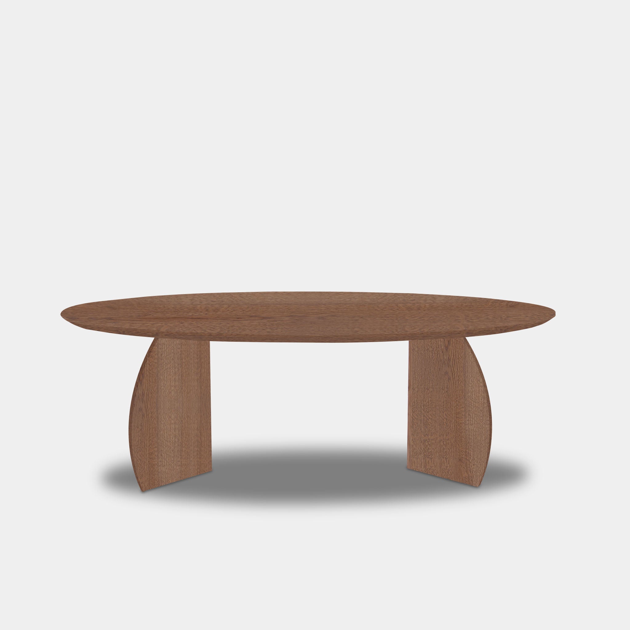 Tafel Ovaal Eikenhout - Set Driehoek - Cinnamon
