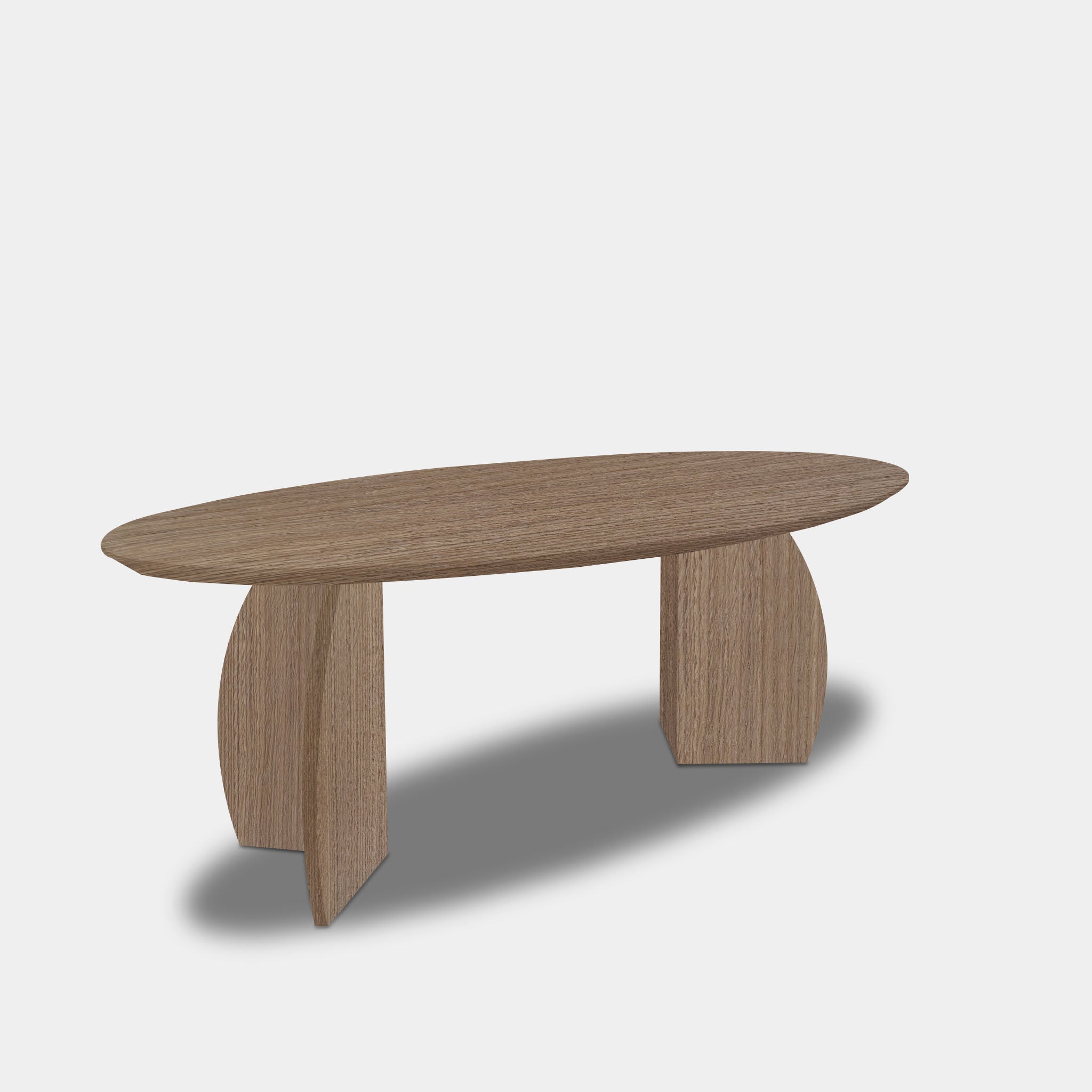 Table Oval Oak - Set Triangle - Pura Natura