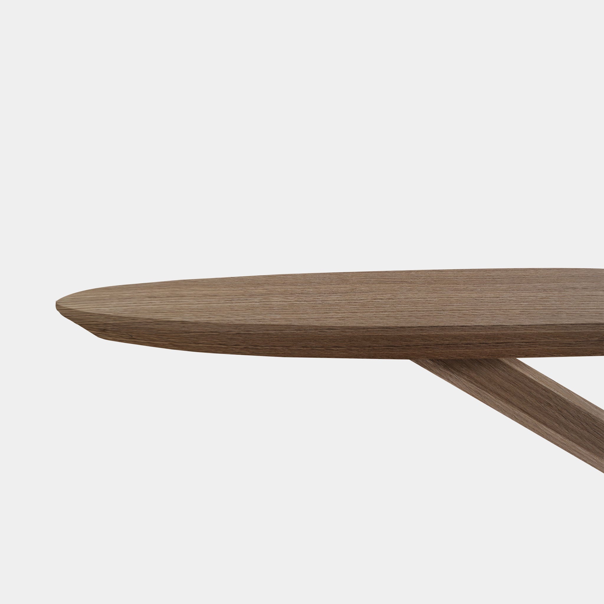 Table plate ovale en chêne - Matrix Wood - Pura Natura