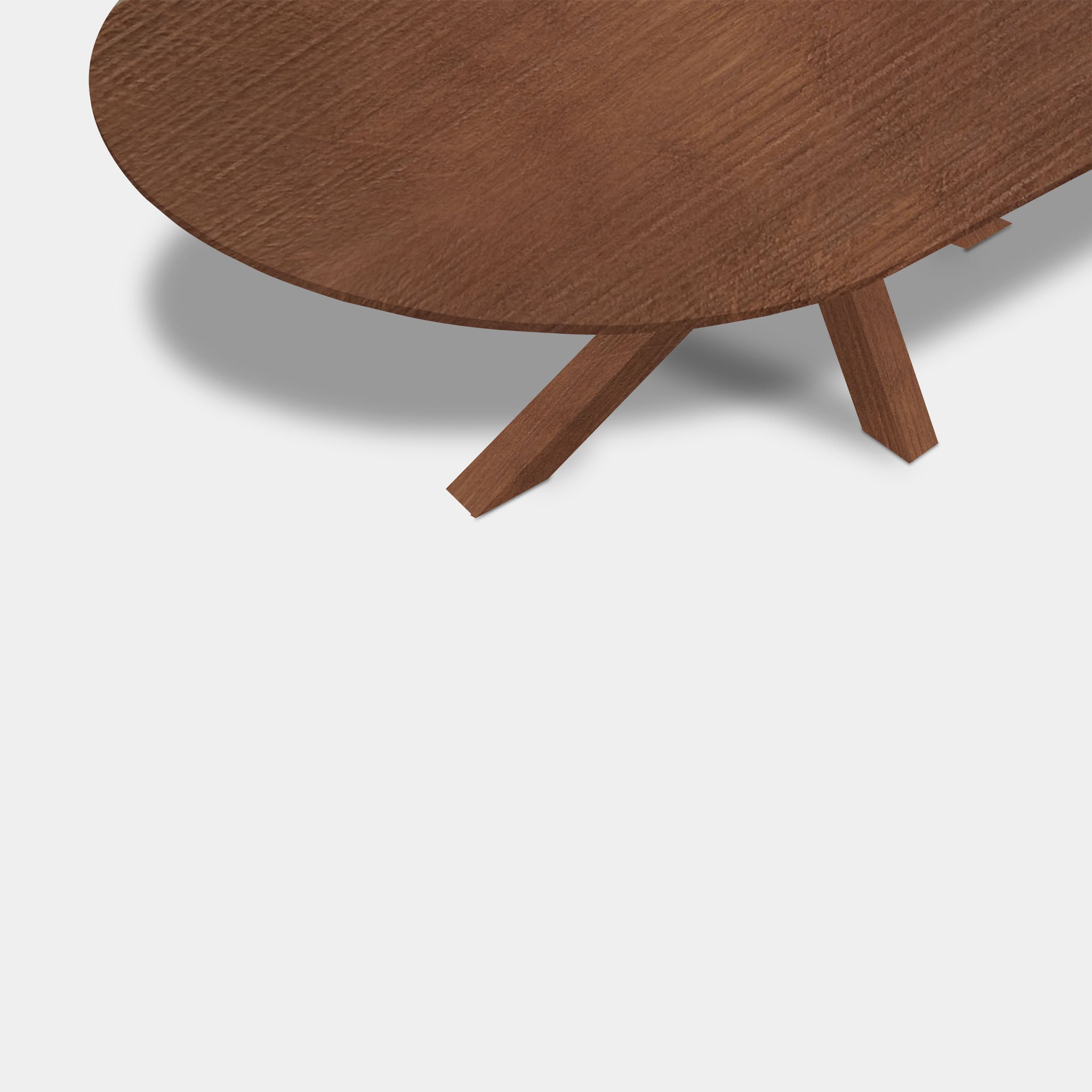 Table Flat Oval Oak - Matrix Wood - Tuscany 102