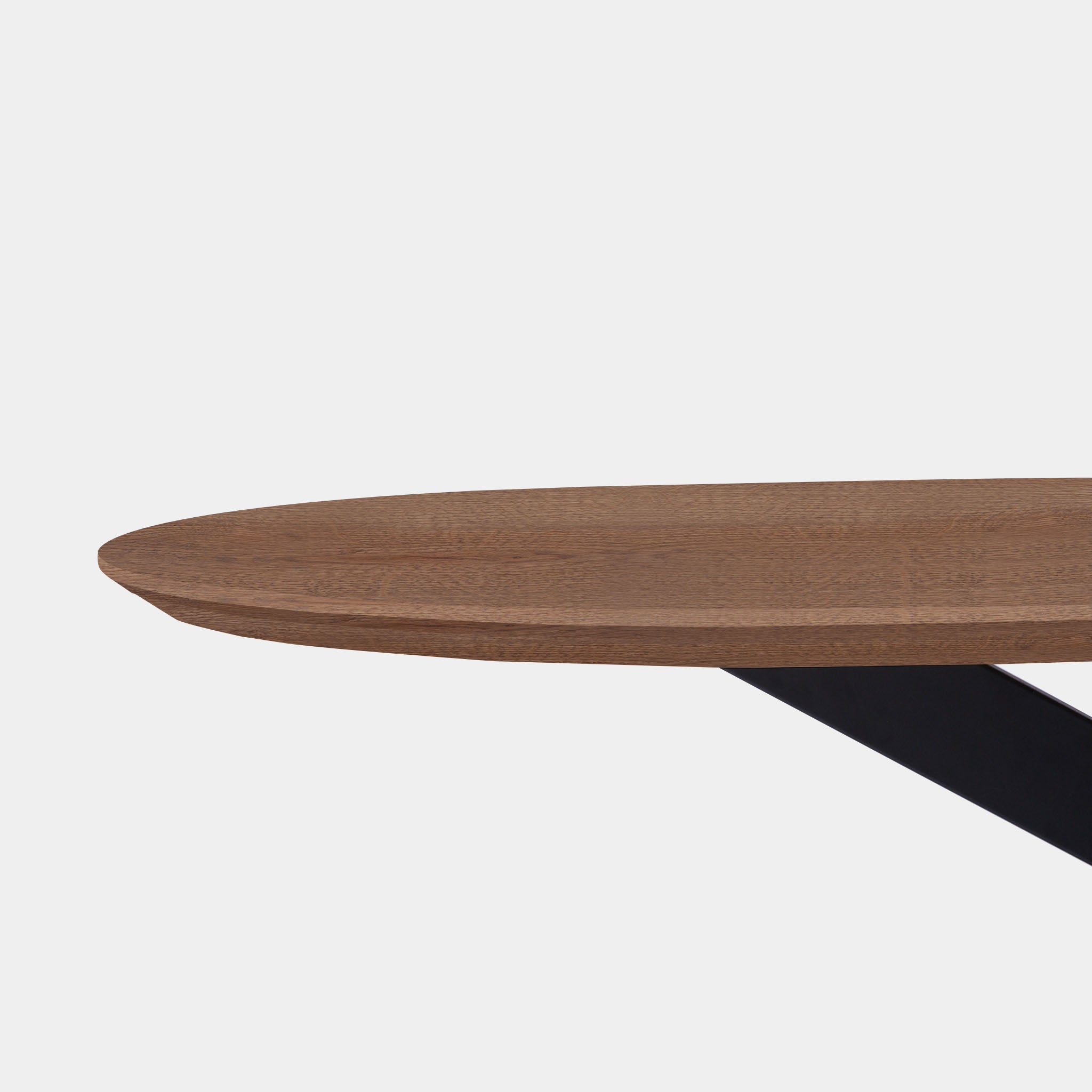 Tafel Plat Ovaal Eikenhout - Matrix - Cinnamon
