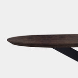Tafel Plat Ovaal Eikenhout - Matrix XL - Dear Brown