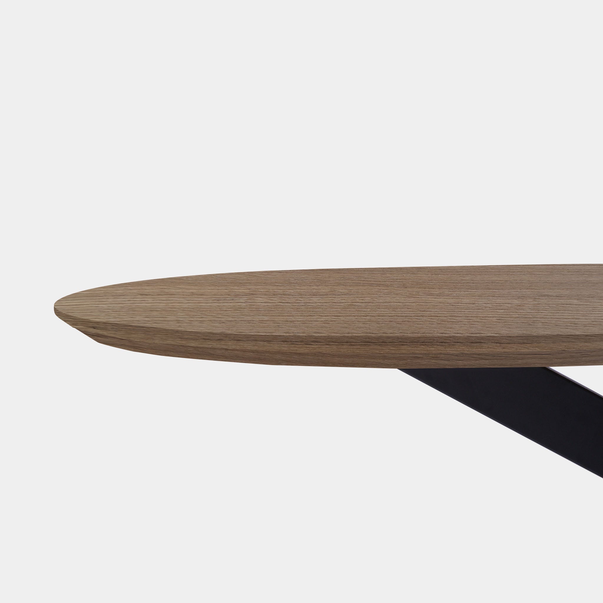 Tafel Plat Ovaal Eikenhout - Matrix - Pura Natura
