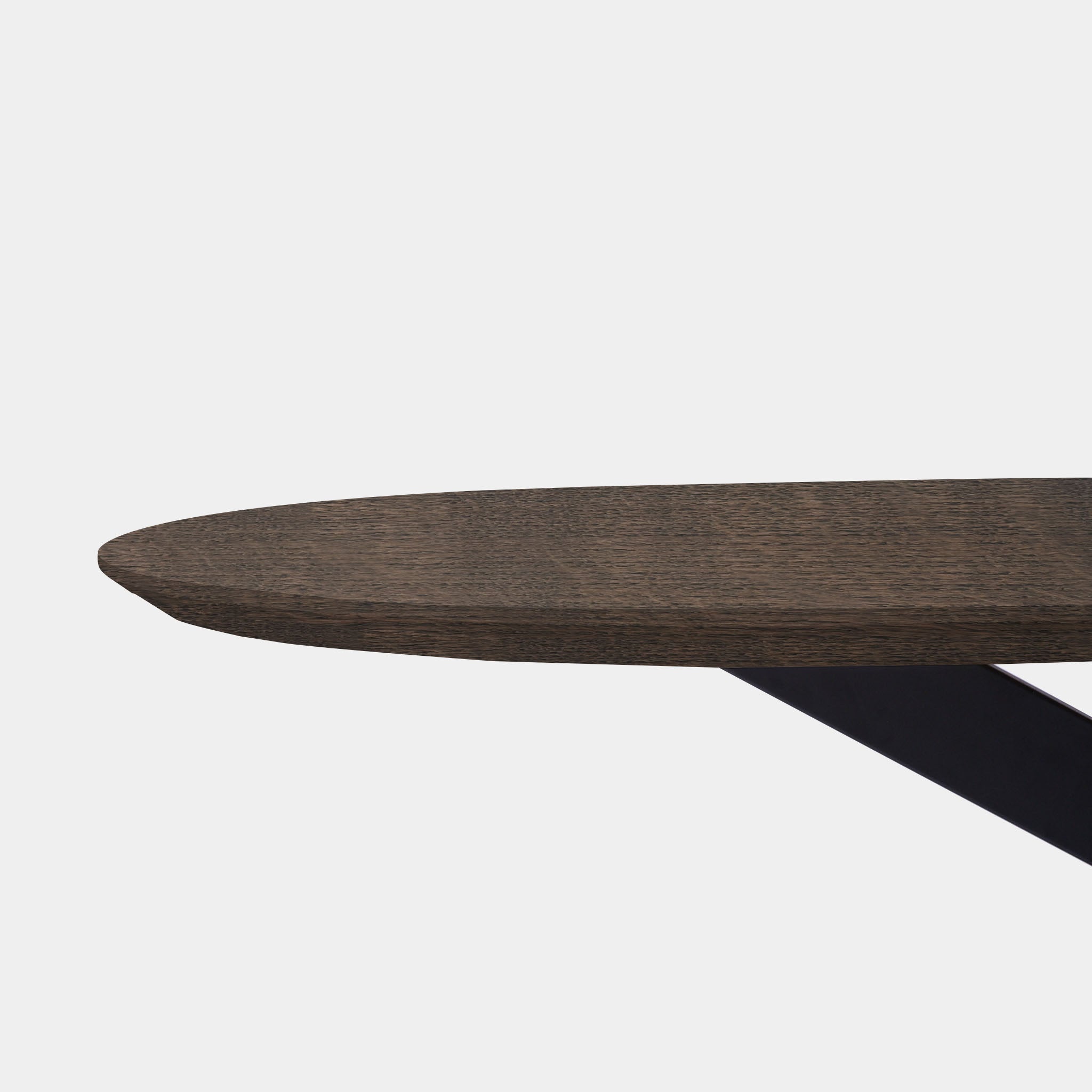 Table plate ovale en chêne - Matrix - Sable