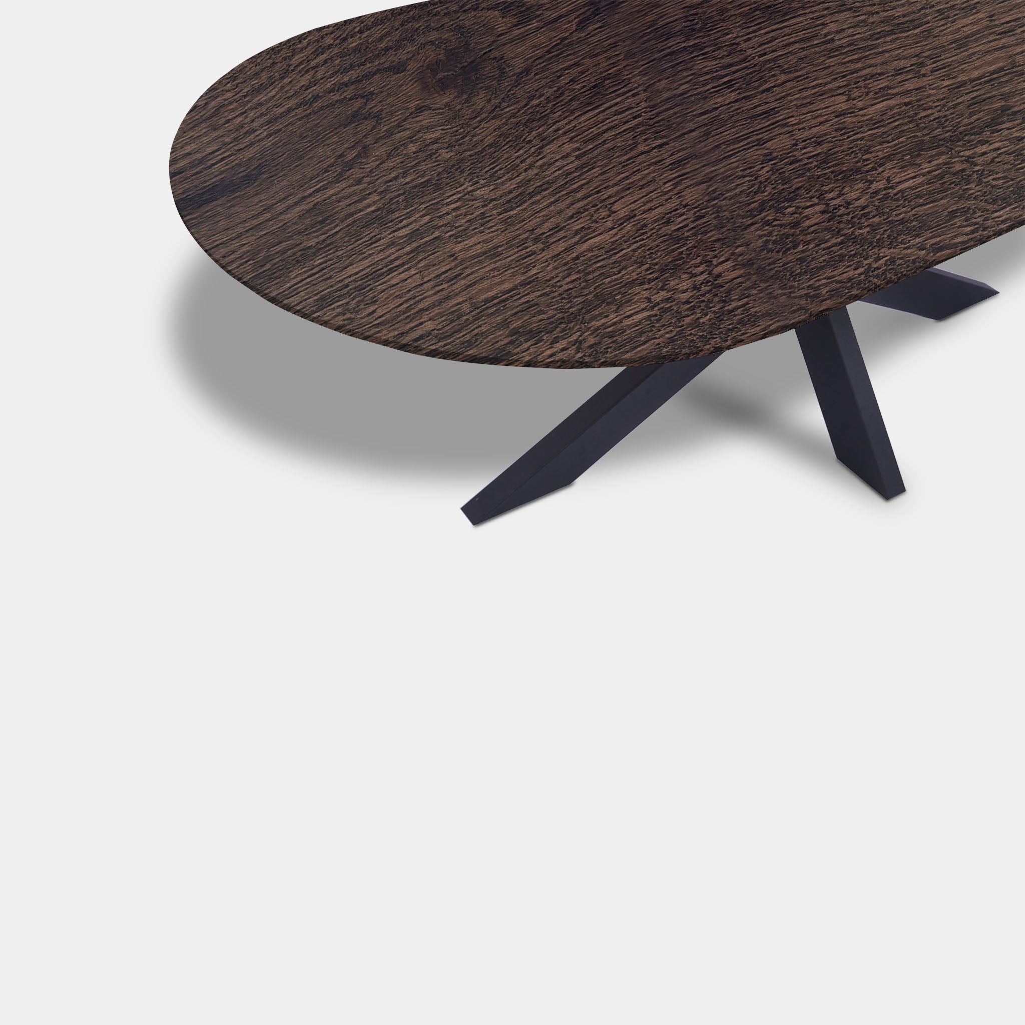 Table Flat Oval Oak - Matrix XL - Dear Brown