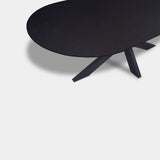 Tafel Plat Ovaal Eikenhout - Matrix XL - Donker Eiken