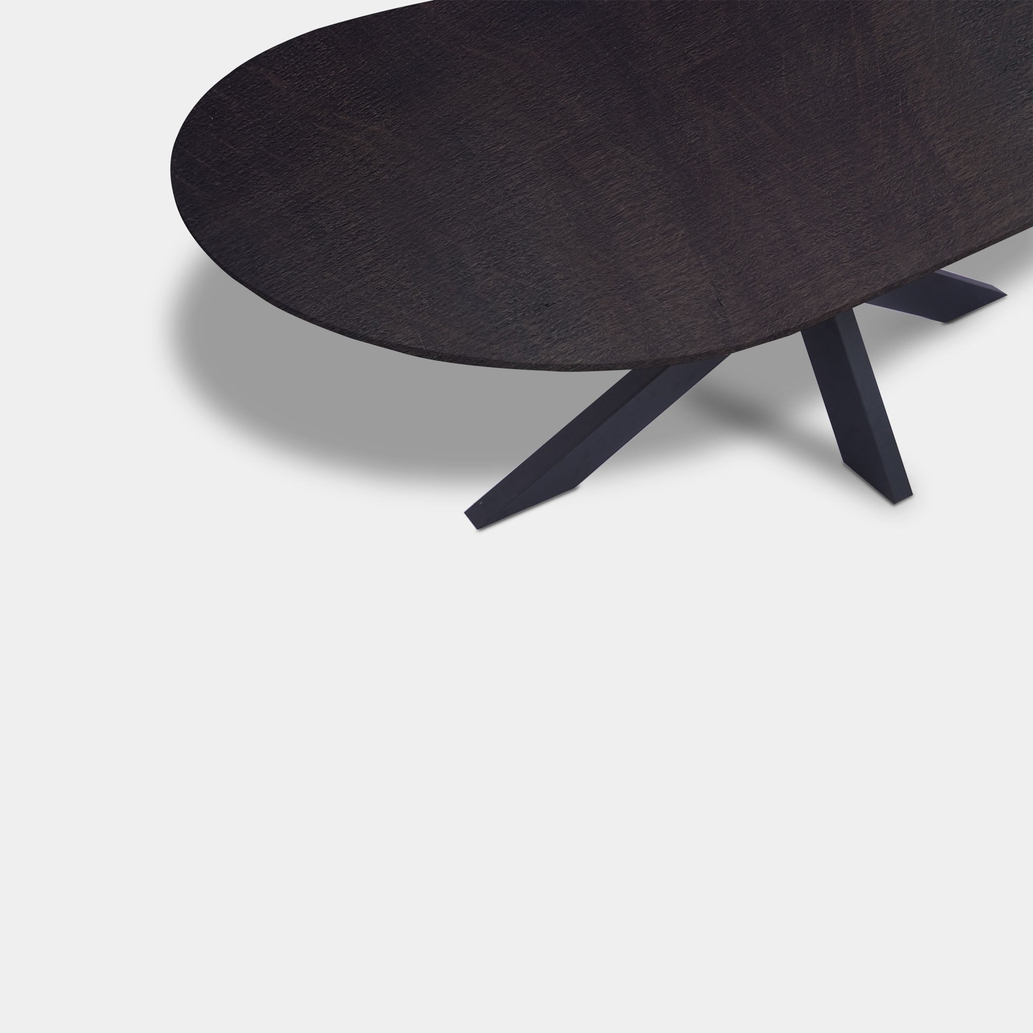 Tafel Plat Ovaal Eikenhout - Matrix XL- Night Glow