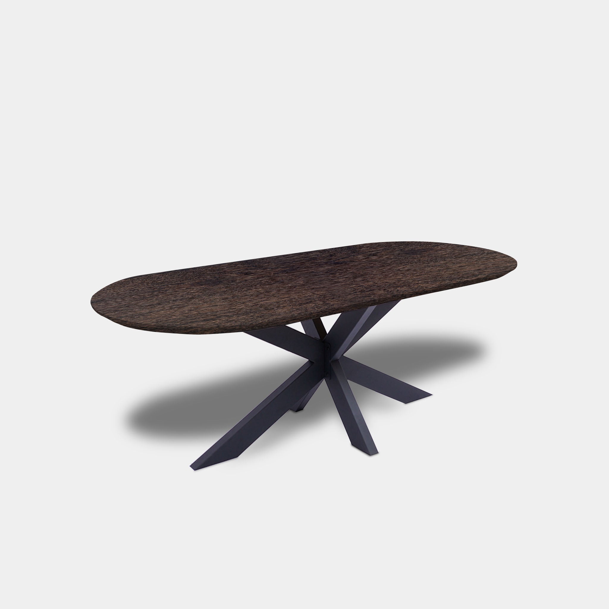 Table Flat Oval Oak - Matrix XL - Dear Brown